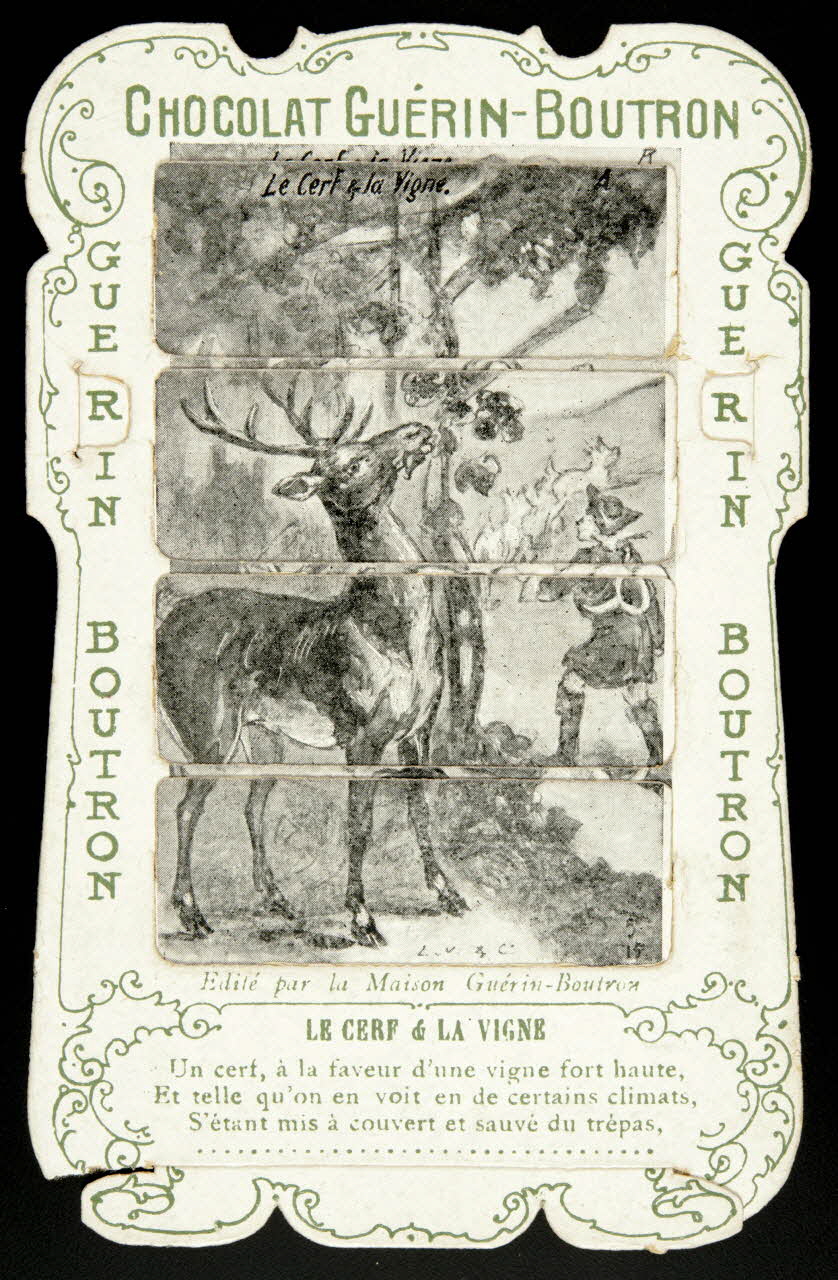 Léopold Verger ; Guérin-Boutron carte réclame chromo Paris 1878-1914 1996.40.1132.8 Photo