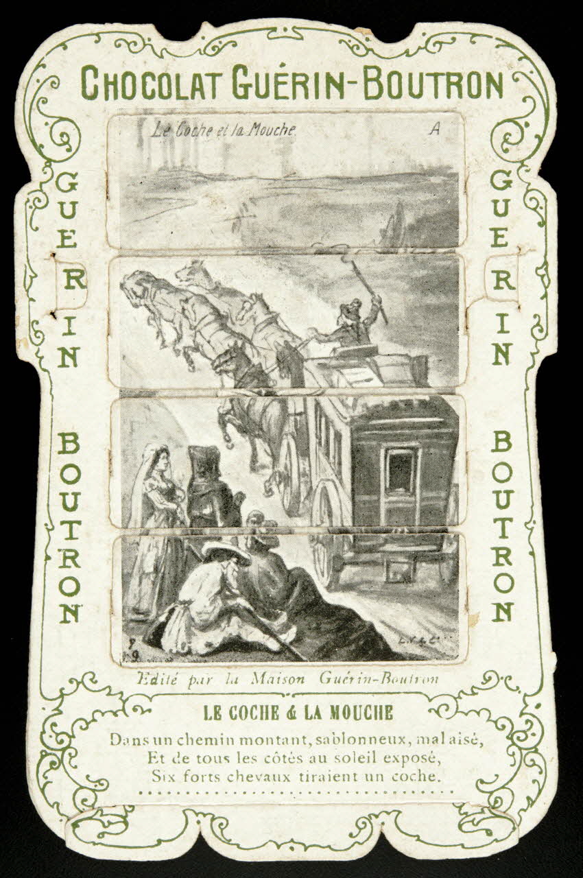 Léopold Verger ; Guérin-Boutron carte réclame chromo Paris 1878-1914 1996.40.1132.9 Photo