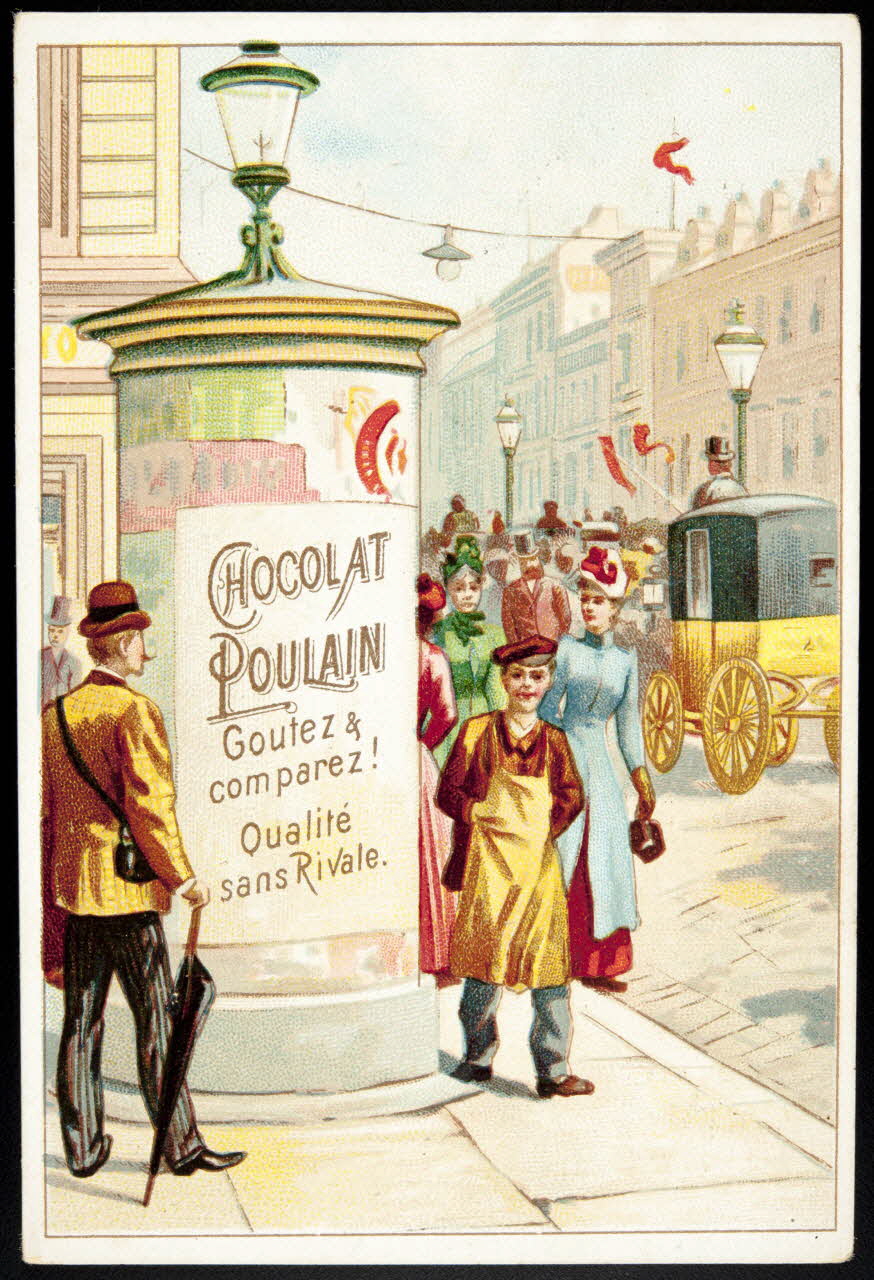 Verger carte réclame chromo Paris 1878-1914 1996.40.1135.1 Photo