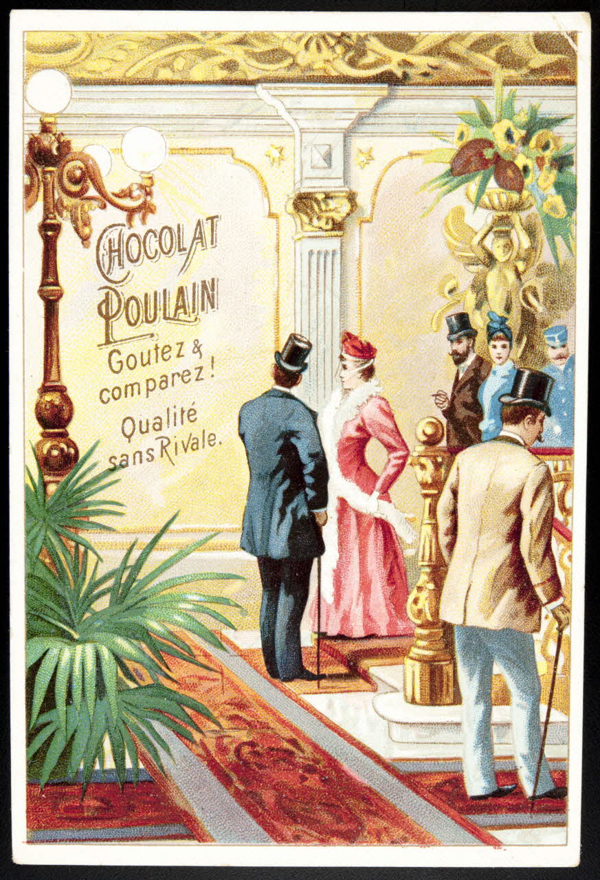 Verger carte réclame chromo Paris 1878-1914 1996.40.1135.2 Photo