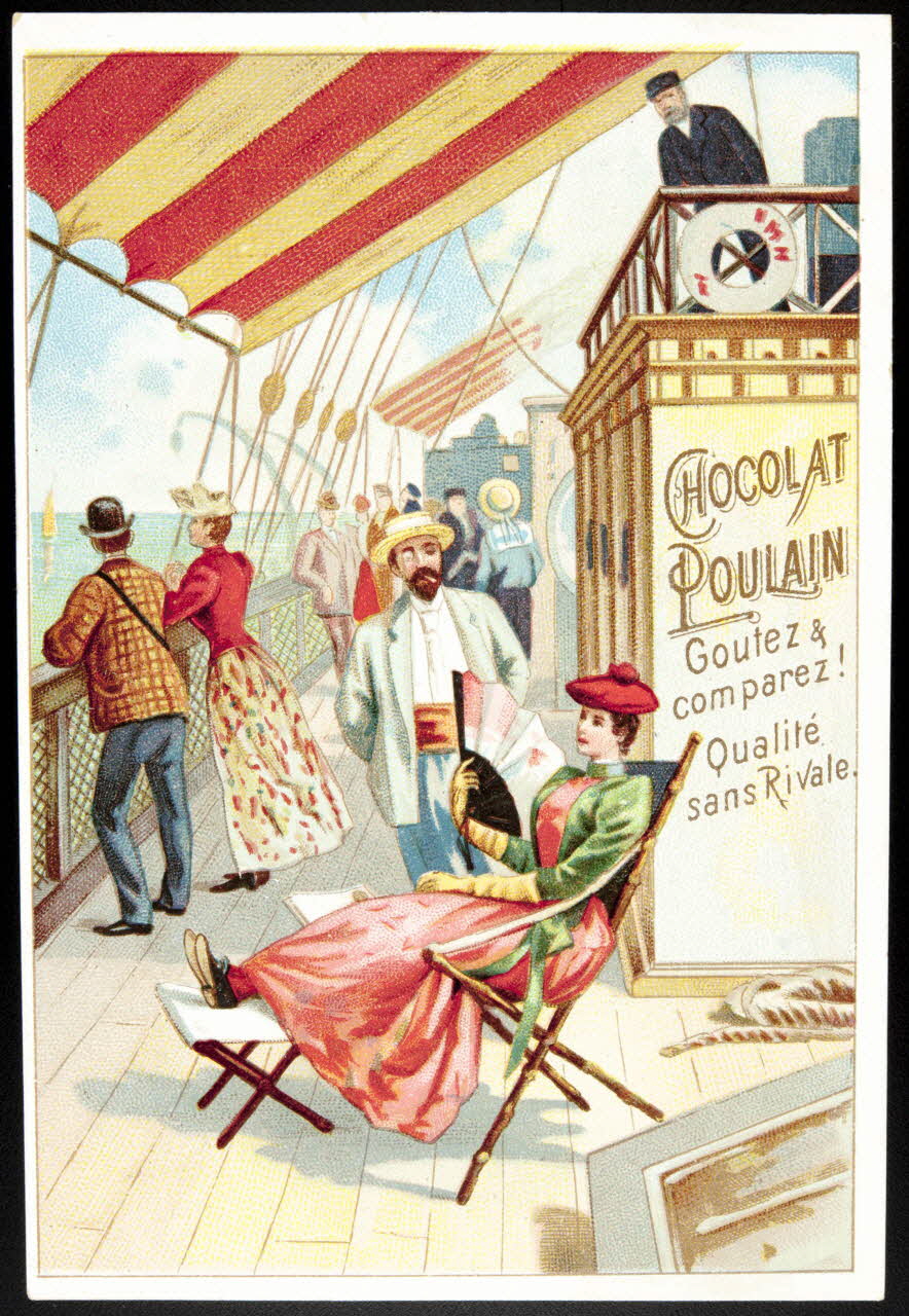 Verger carte réclame chromo Paris 1878-1914 1996.40.1135.3 Photo