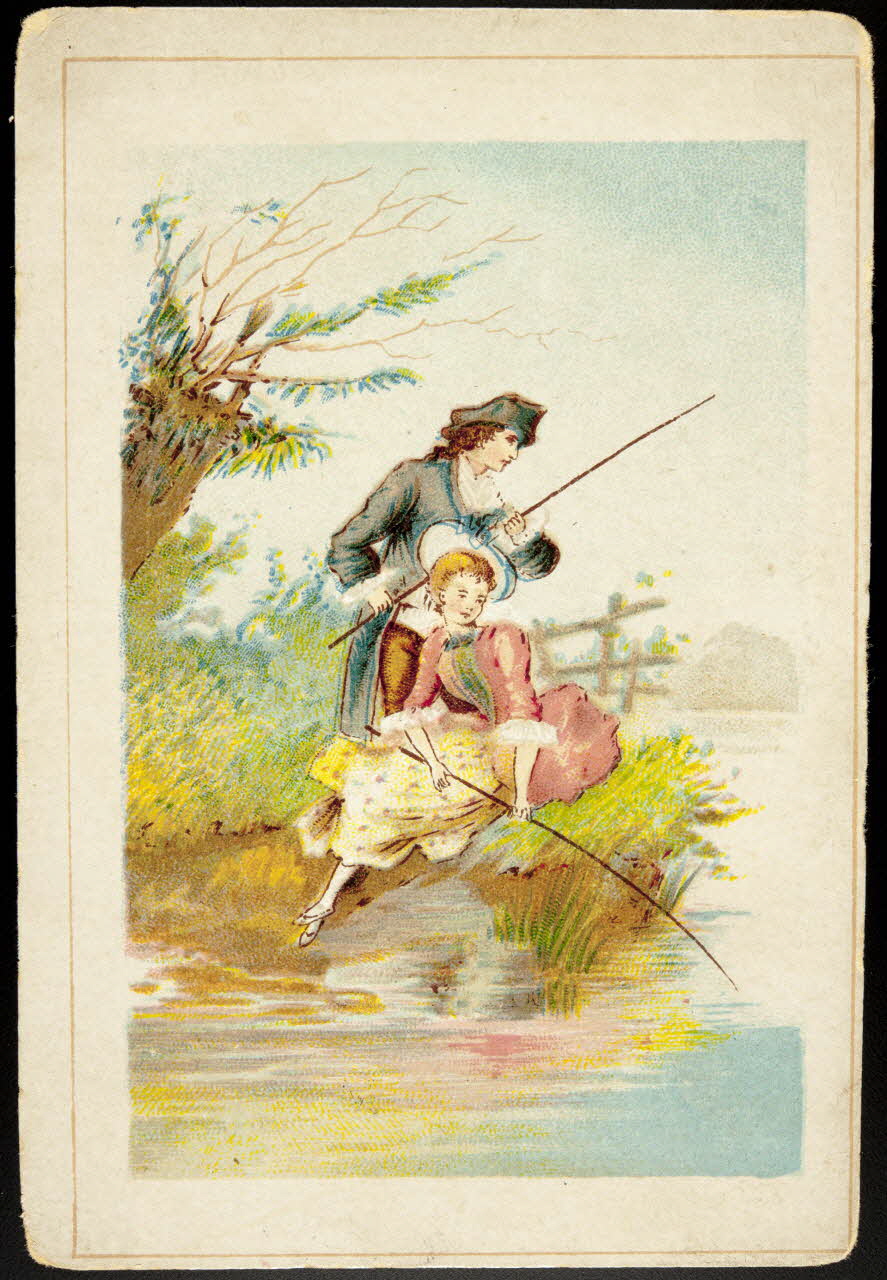 Duffit carte réclame chromo Paris 1878-1914 1996.40.1136.1 Photo