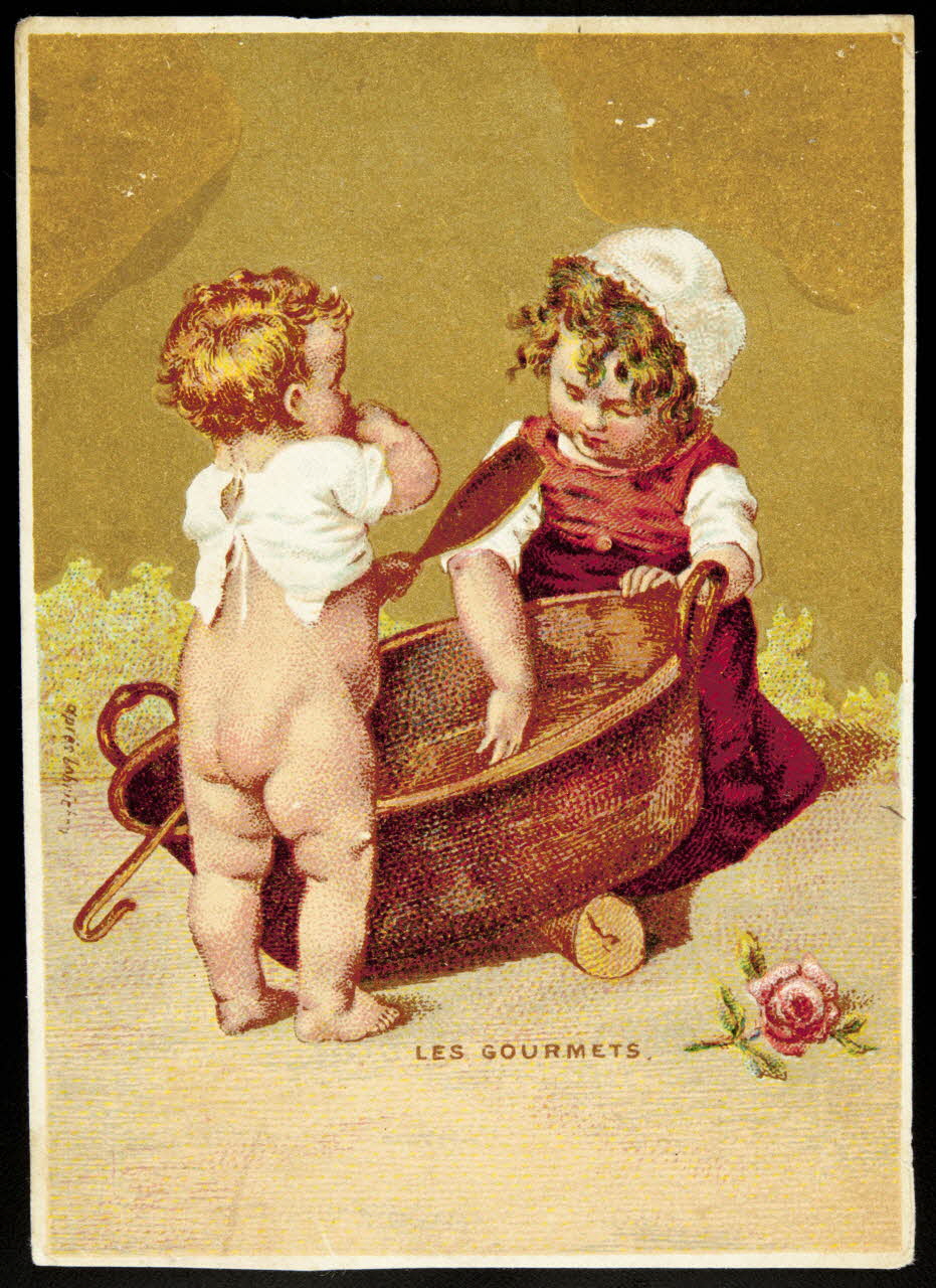 Verger frères carte réclame chromo Paris 1878-1914 1996.40.1139.1 Photo