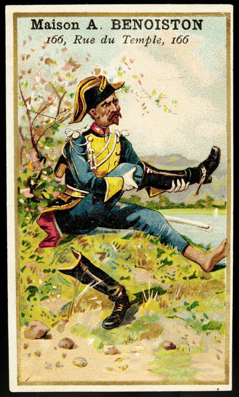 Verger carte réclame chromo Paris 1878-1914 1996.40.1141.3 Photo