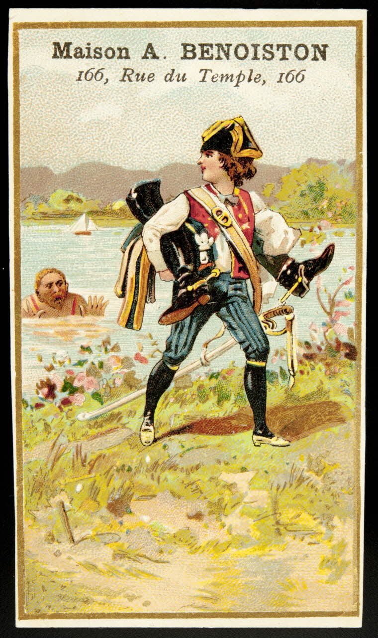Verger carte réclame chromo Paris 1878-1914 1996.40.1141.6 Photo