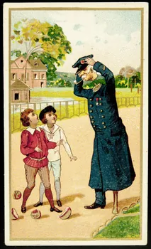 Verger carte réclame chromo Paris 1878-1914 1996.40.1142.2 Photo