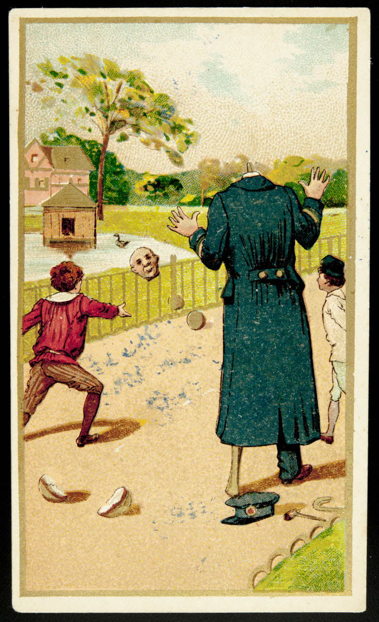 Verger carte réclame chromo Paris 1878-1914 1996.40.1142.4 Photo