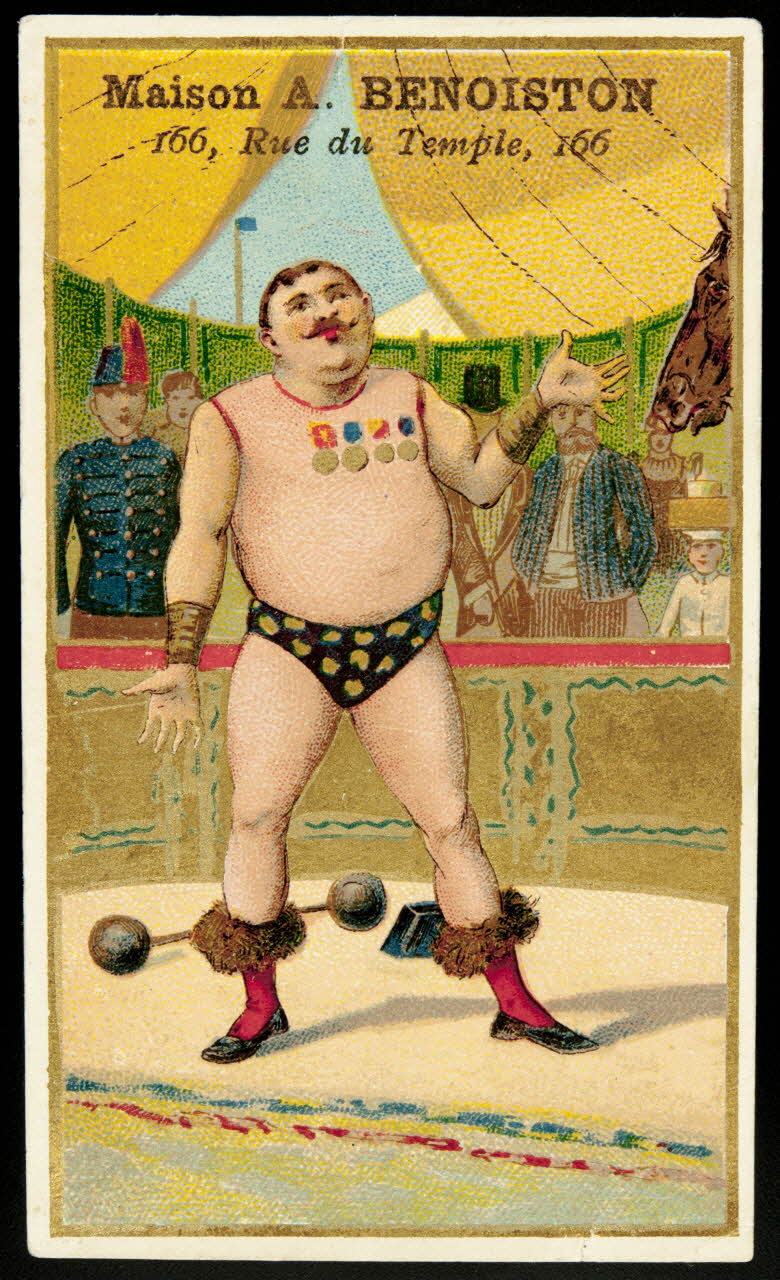 Verger carte réclame chromo Paris 1878-1914 1996.40.1145.1 Photo