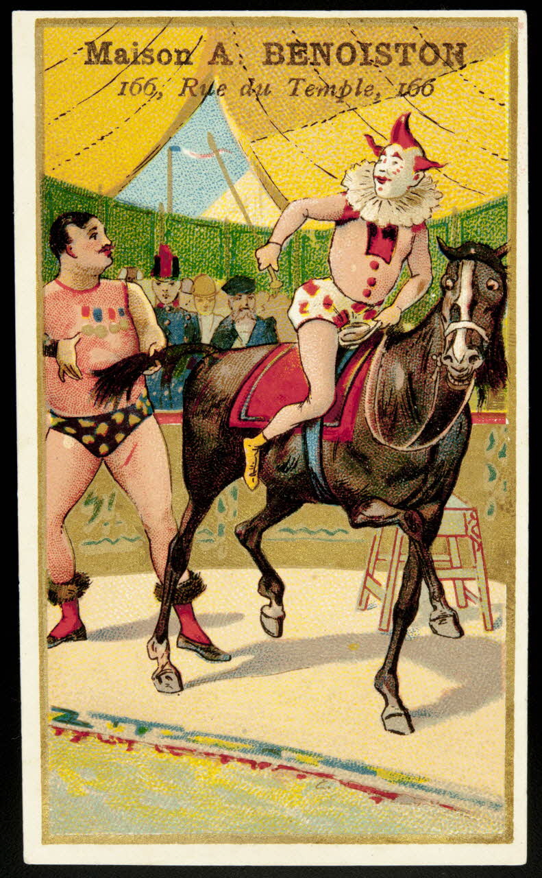 Verger carte réclame chromo Paris 1878-1914 1996.40.1145.2 Photo