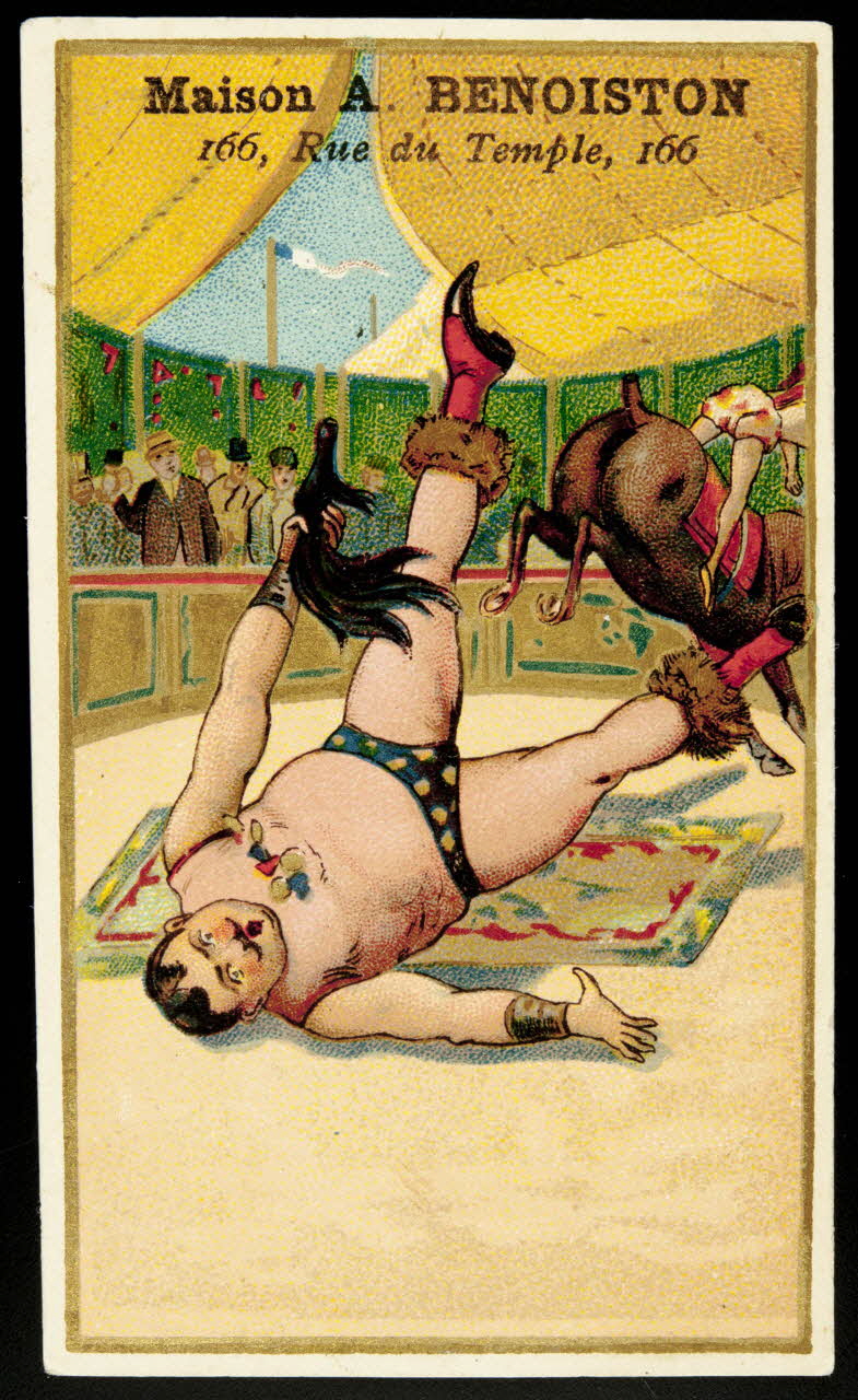 Verger carte réclame chromo Paris 1878-1914 1996.40.1145.3 Photo