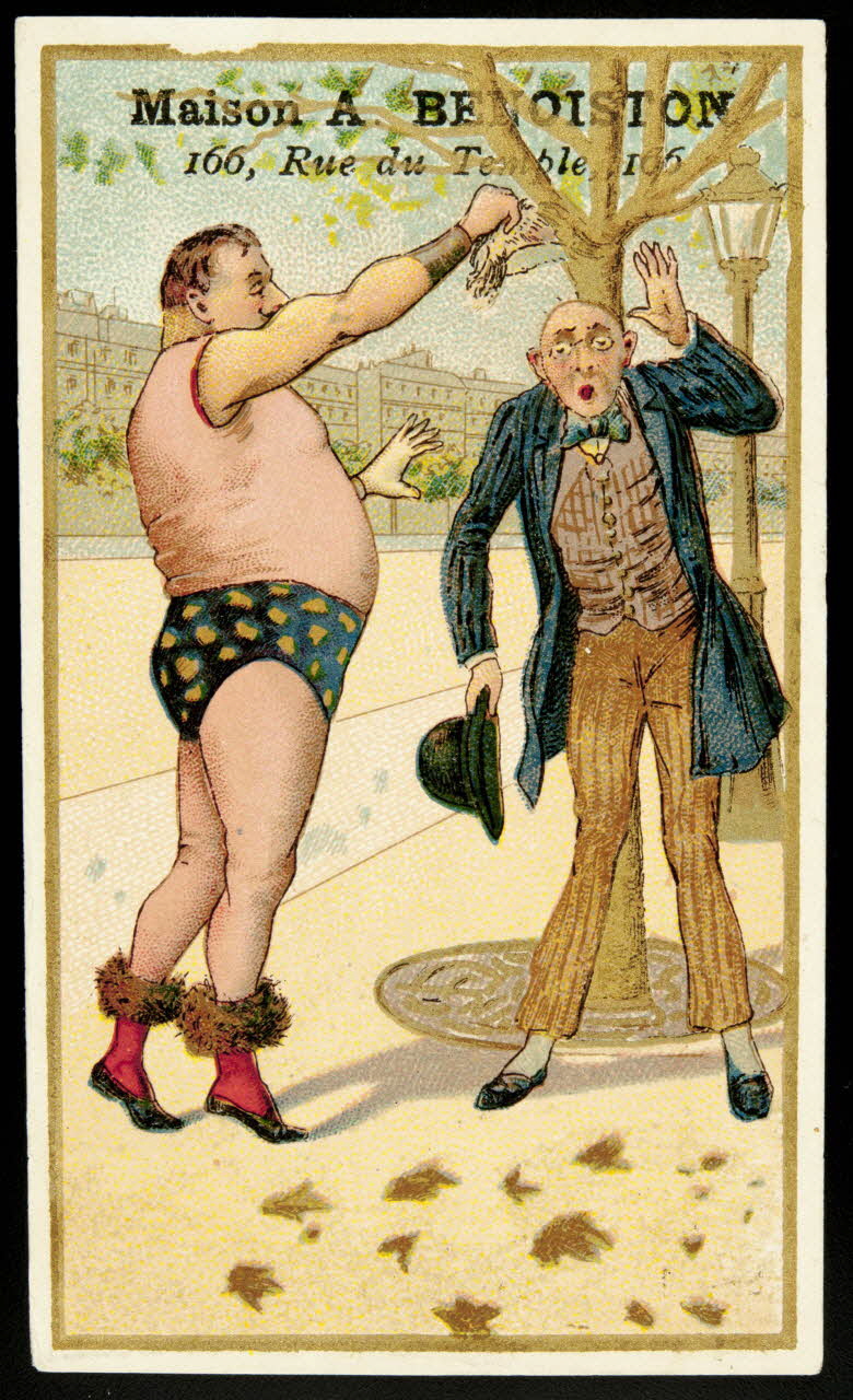 Verger carte réclame chromo Paris 1878-1914 1996.40.1145.4 Photo