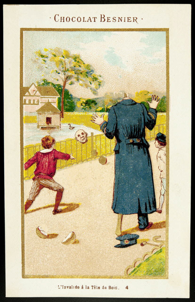 Léopold Verger carte réclame chromo Paris 1878-1914 1996.40.1146.1 Photo