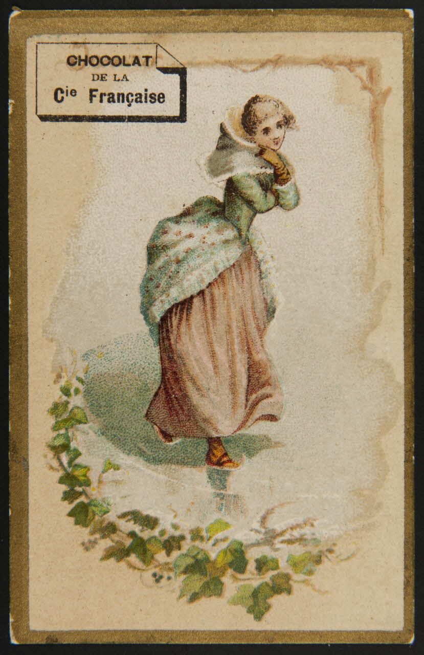 Verger carte réclame chromo Paris 1878-1914 1996.40.1147.1 Photo