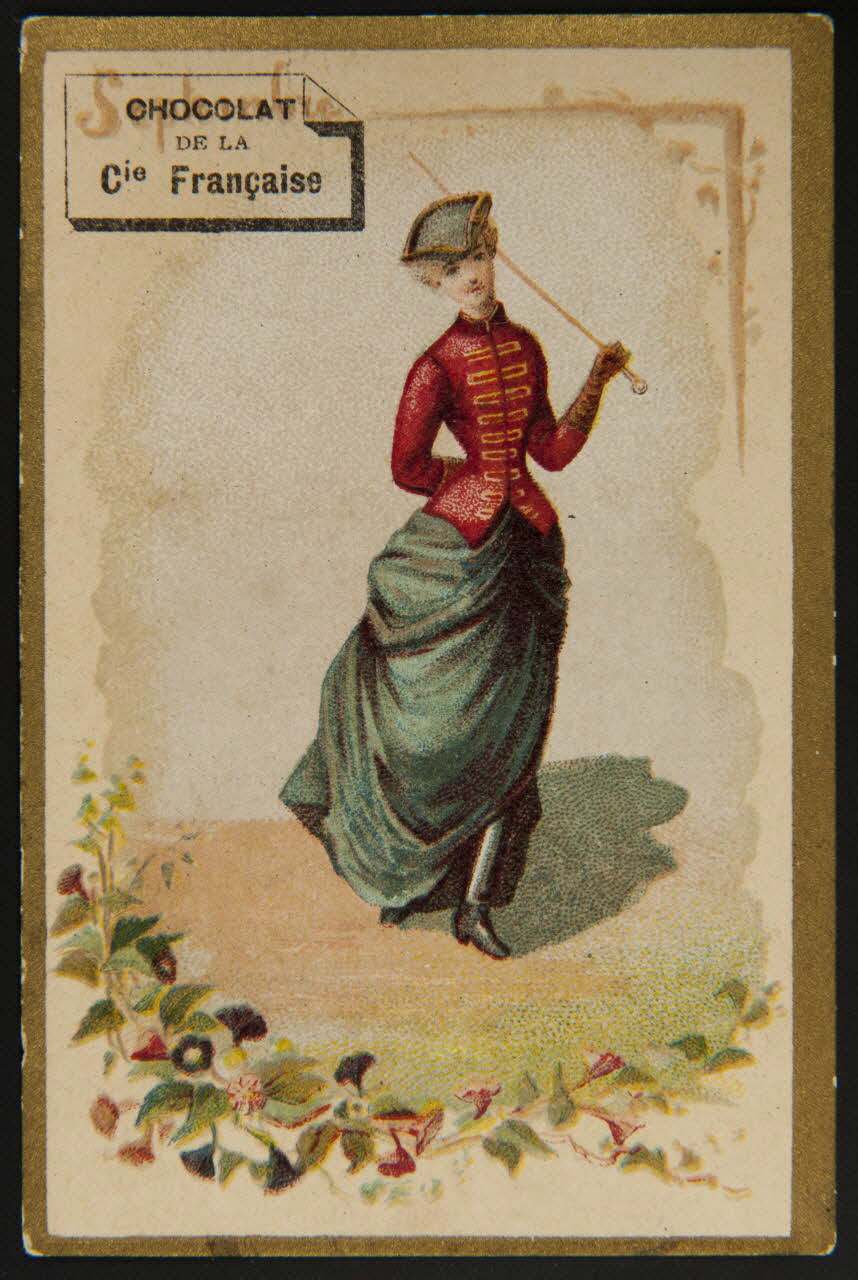 Verger carte réclame chromo Paris 1878-1914 1996.40.1147.8 Photo