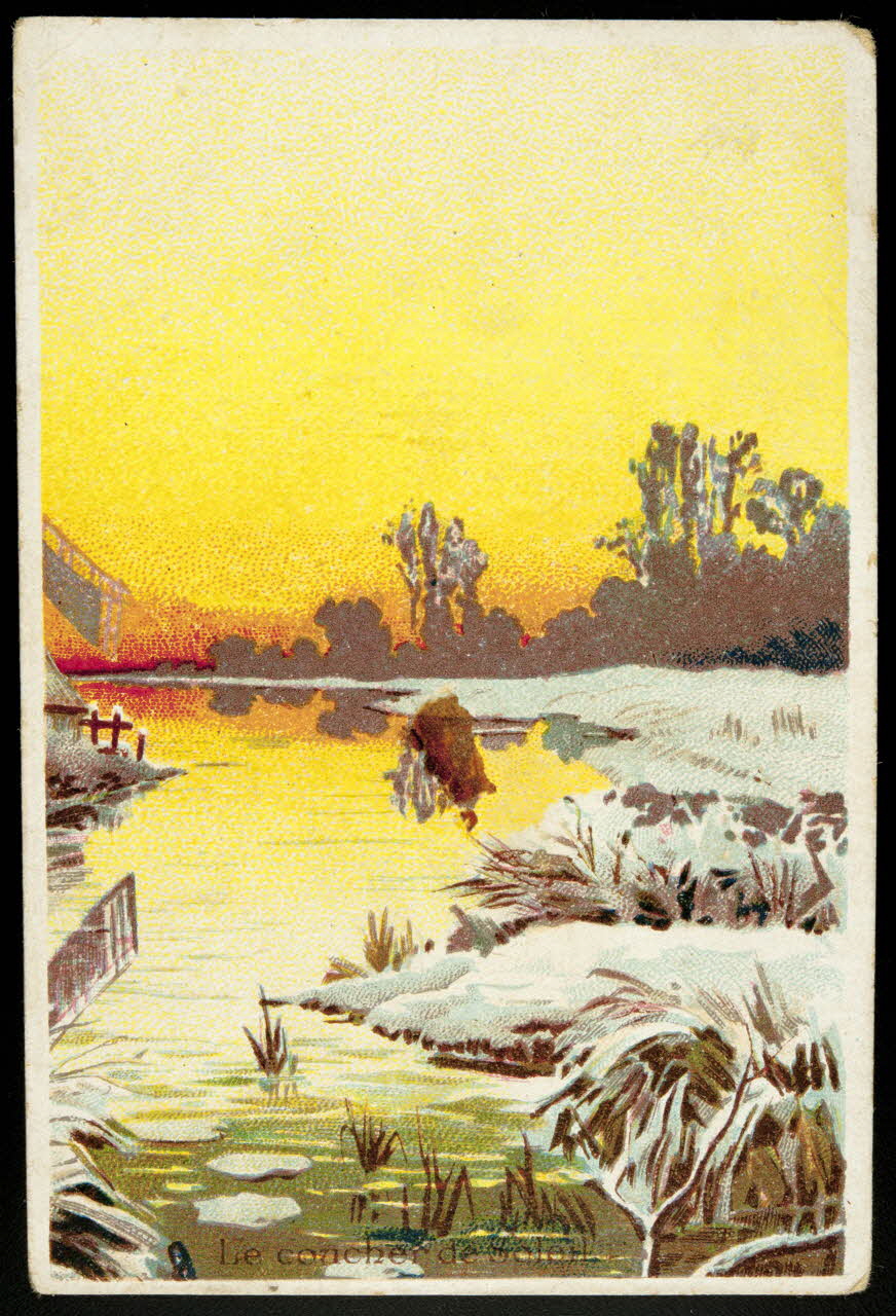 Verger carte réclame chromo Paris 1878-1914 1996.40.1148.11 Photo