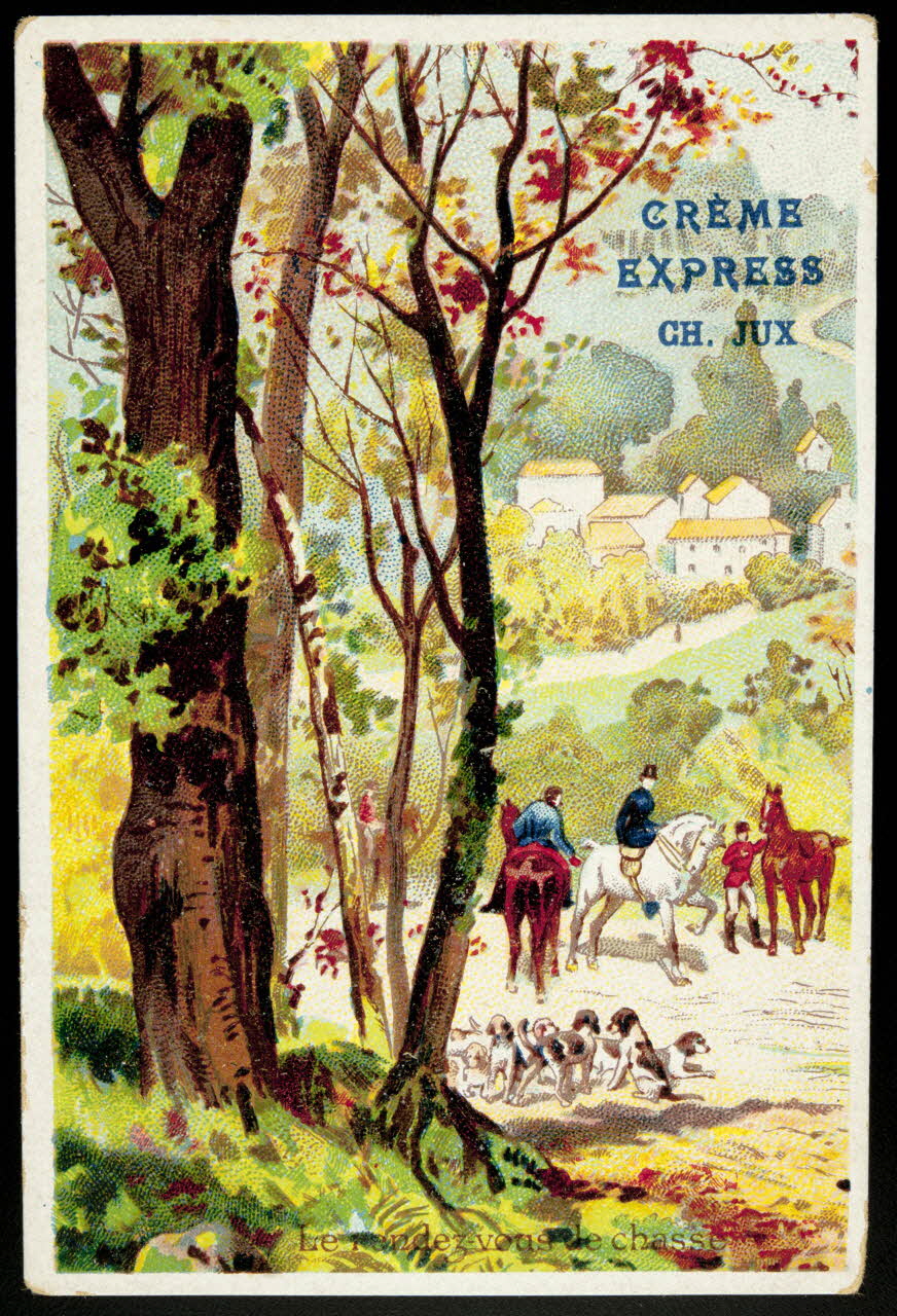 Verger carte réclame chromo Paris 1878-1914 1996.40.1148.2 Photo