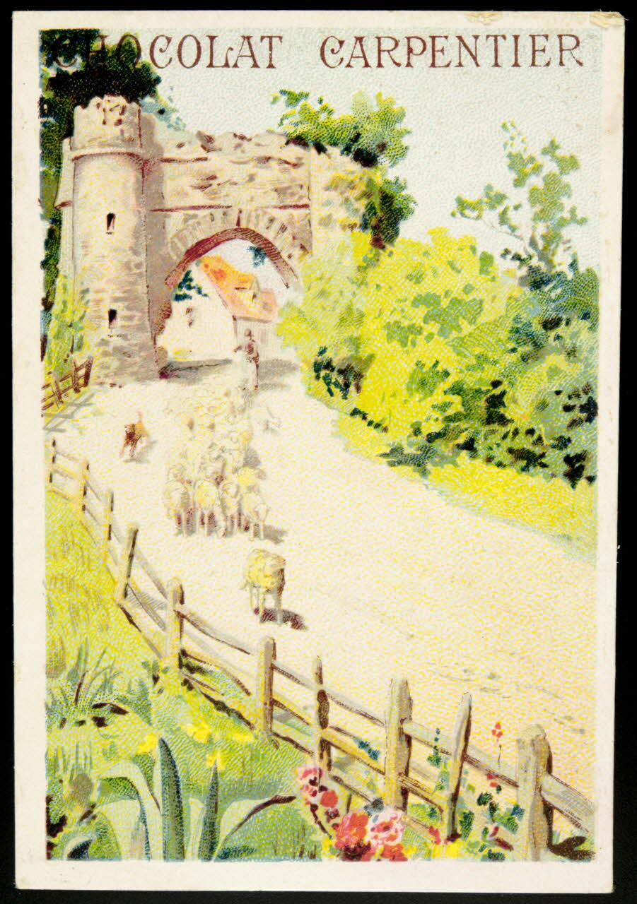 Verger ; Mazerand ; Arnal carte réclame chromo Paris 1878-1914 1996.40.1148.4 Photo