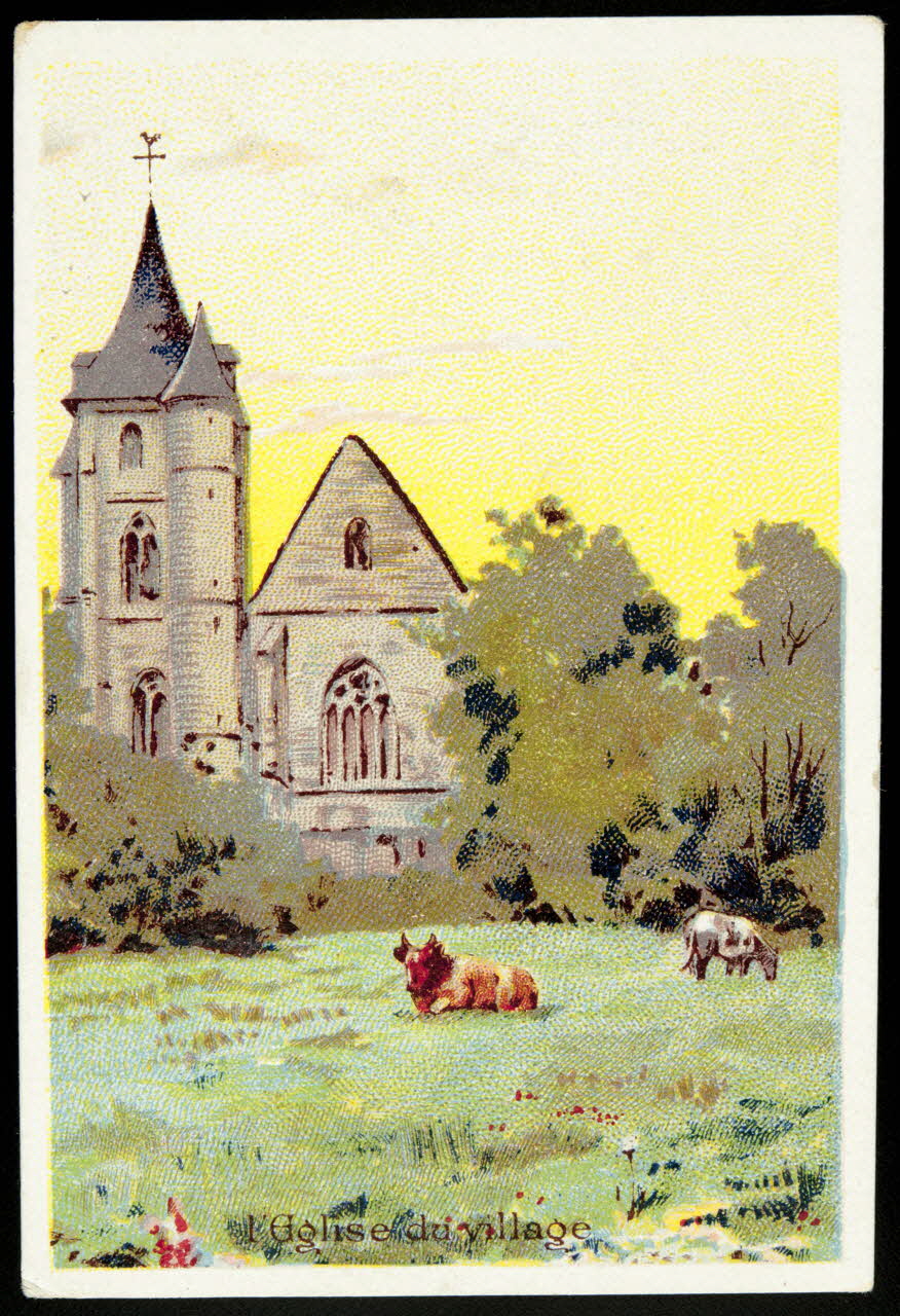 Verger carte réclame chromo Paris 1878-1914 1996.40.1148.9 Photo