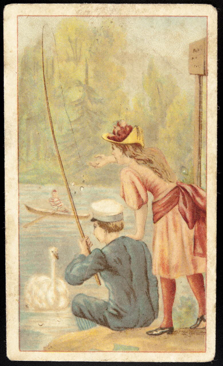 Verger carte réclame chromo Paris 1878-1914 1996.40.1149.3 Photo