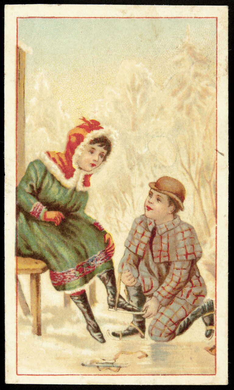 Léopold Verger carte réclame chromo Paris 1878-1914 1996.40.1150.5 Photo