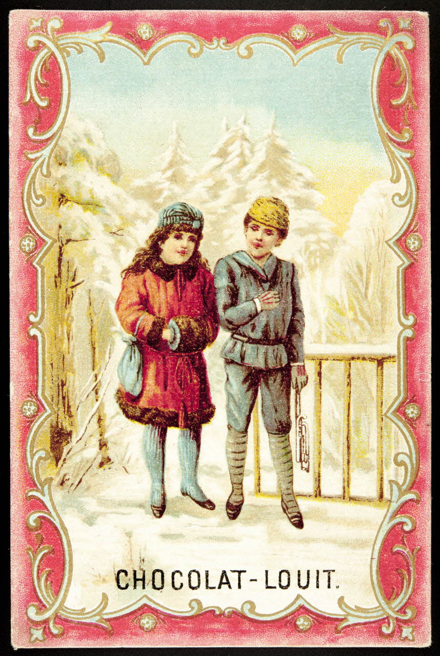 Léopold Verger carte réclame chromo Paris 1878-1914 1996.40.1151.1 Photo