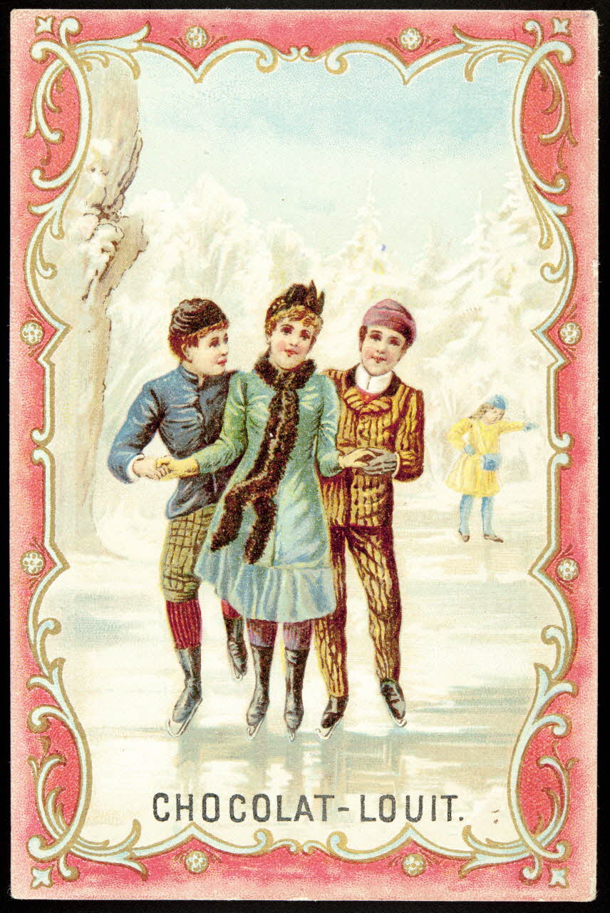 Léopold Verger carte réclame chromo Paris 1878-1914 1996.40.1151.2 Photo