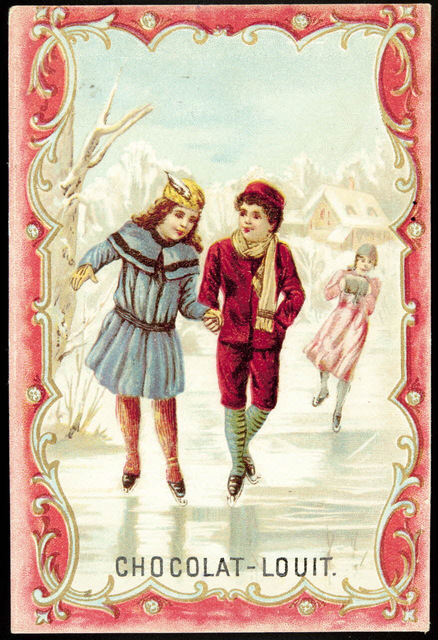 Léopold Verger carte réclame chromo Paris 1878-1914 1996.40.1151.3 Photo