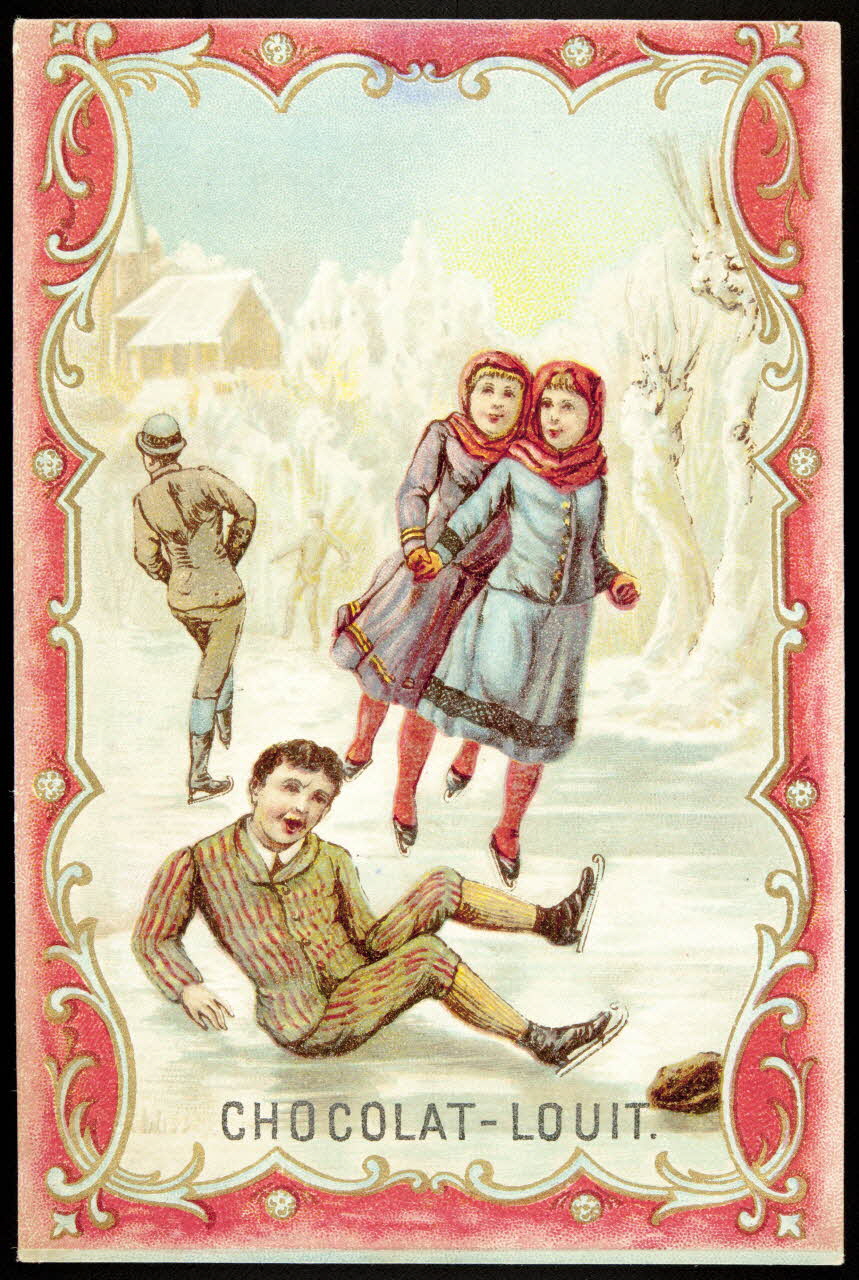 Léopold Verger carte réclame chromo Paris 1878-1914 1996.40.1151.4 Photo