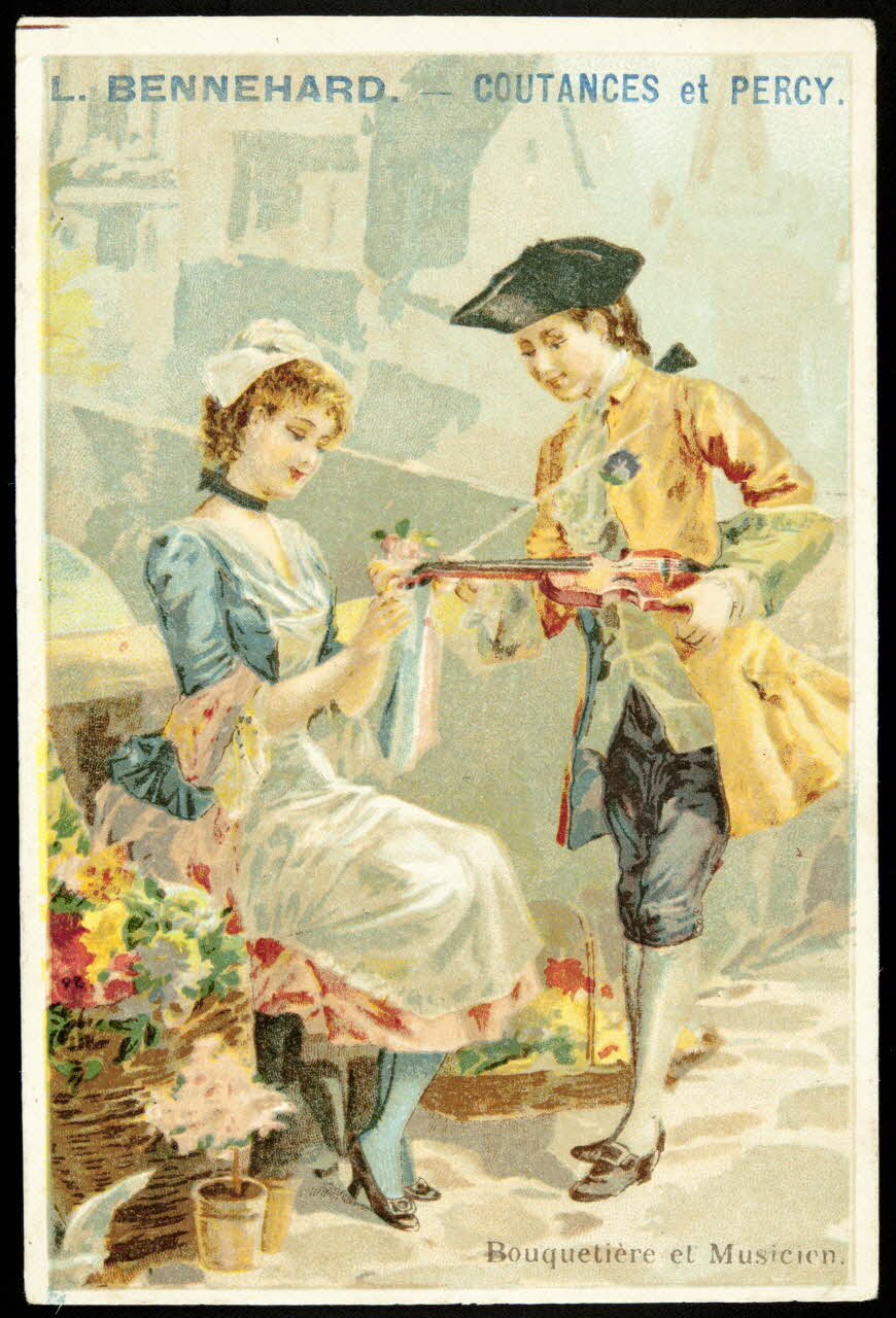 Léopold Verger carte réclame chromo Paris 1878-1914 1996.40.1152.1 Photo