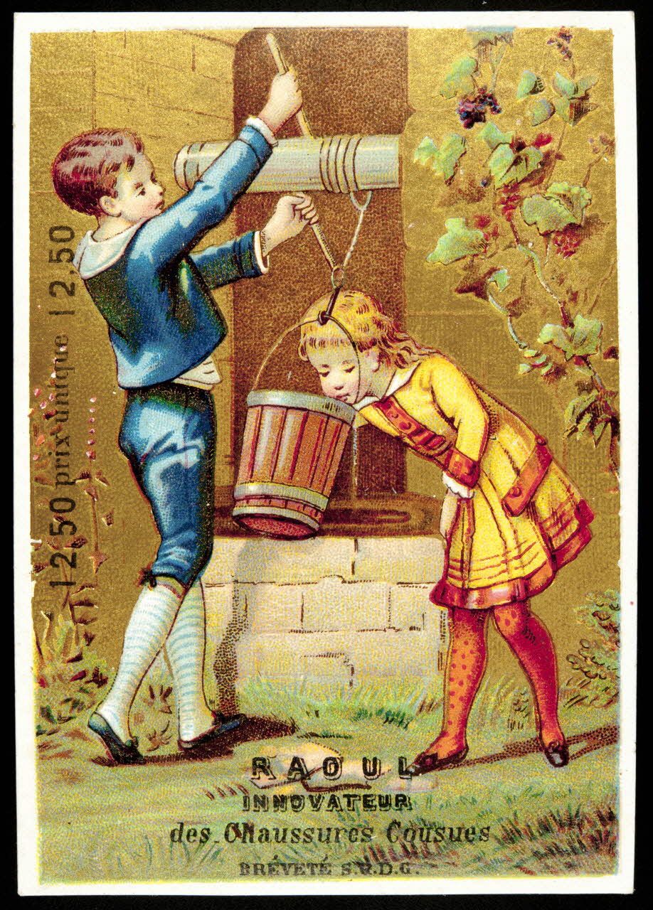 Léopold Verger carte réclame chromo Paris 1878-1914 1996.40.1153.3 Photo