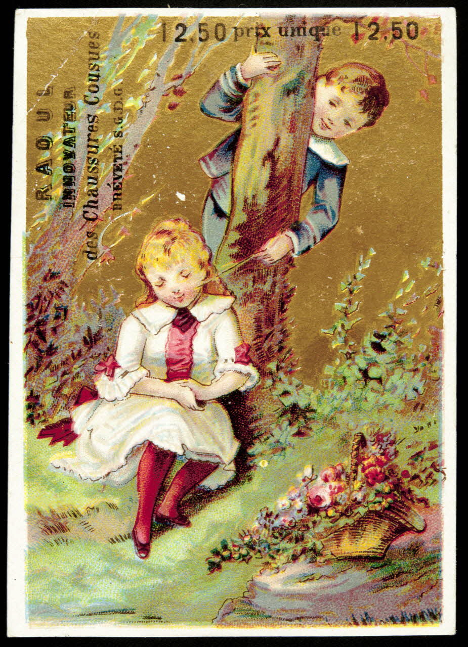 Léopold Verger carte réclame chromo Paris 1878-1914 1996.40.1153.6 Photo