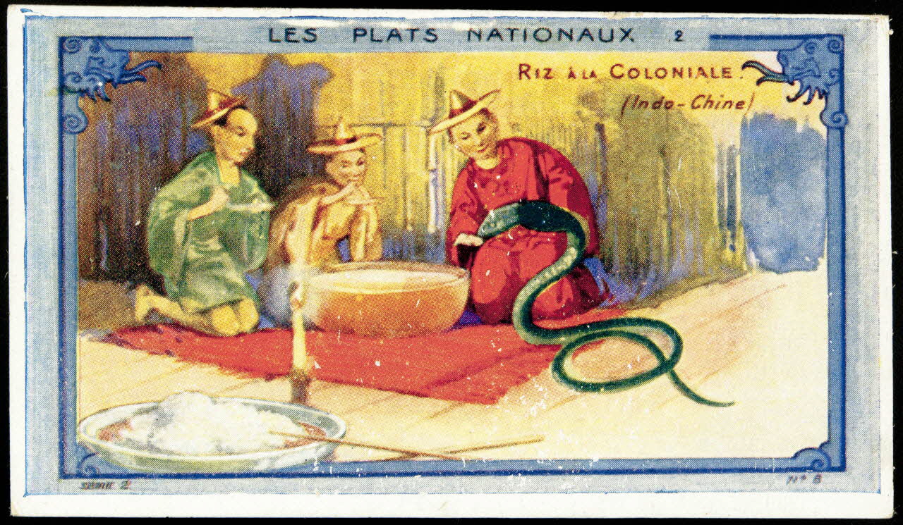 Léopold Verger carte réclame chromo Paris 1900 1996.40.1155.2 Photo