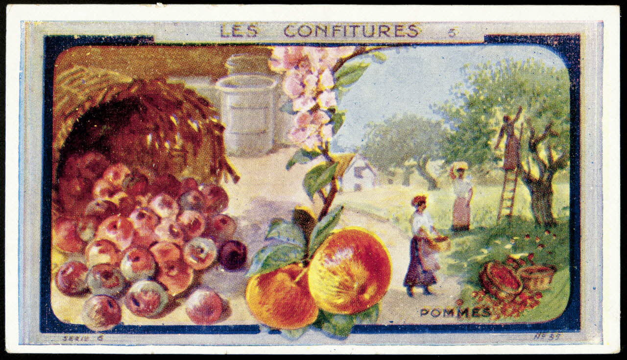 Léopold Verger carte réclame chromo Paris 1900 1996.40.1156.3 Photo