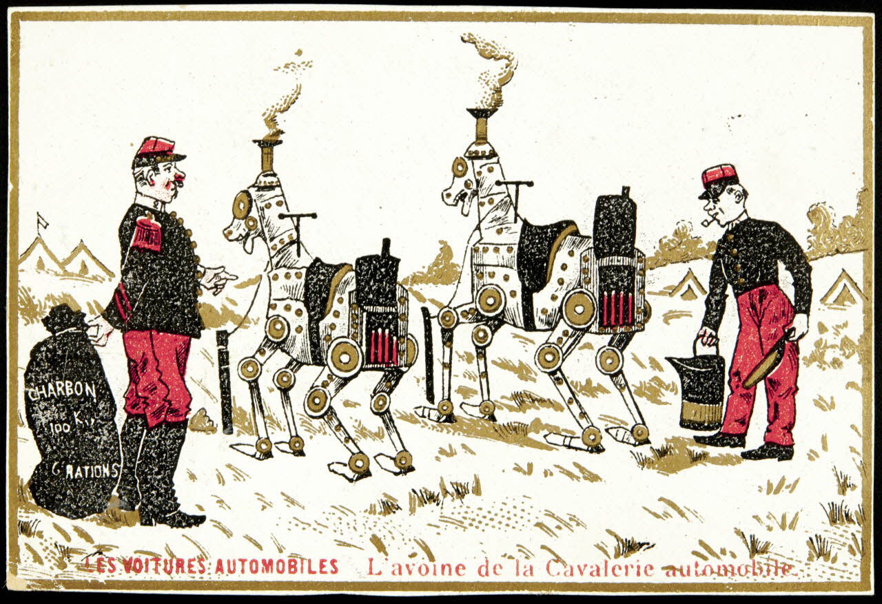 Lessertisseux, Chevalier carte réclame chromo Paris 1878-1914 1996.40.1157.2 Photo