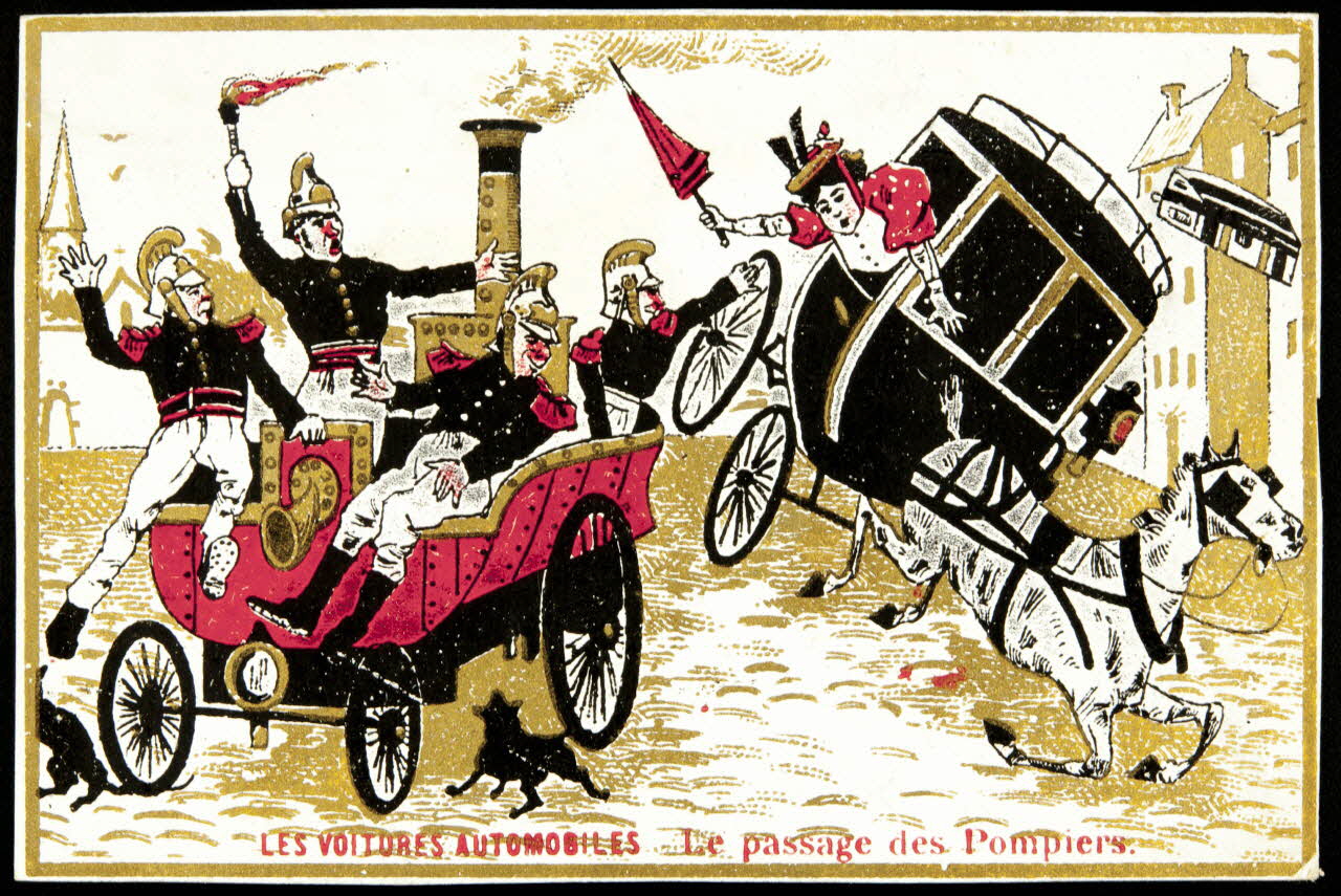 Lessertisseux, Chevalier carte réclame chromo Paris 1878-1914 1996.40.1157.4 Photo