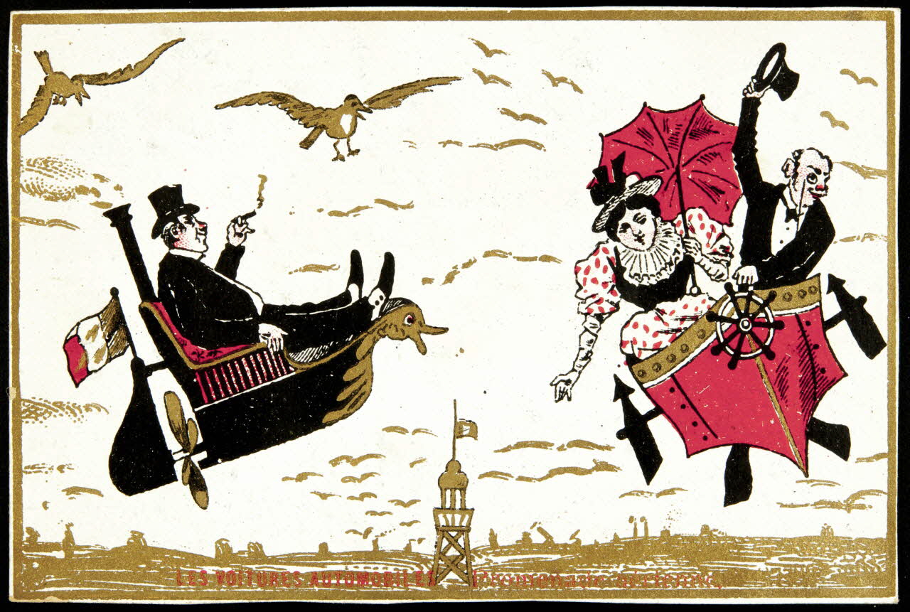 Lessertisseux, Chevalier carte réclame chromo Paris 1878-1914 1996.40.1157.6 Photo