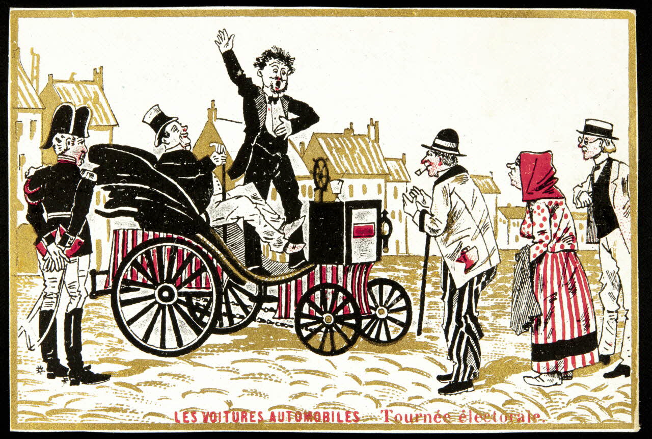 Lessertisseux, Chevalier carte réclame chromo Paris 1878-1914 1996.40.1157.8 Photo
