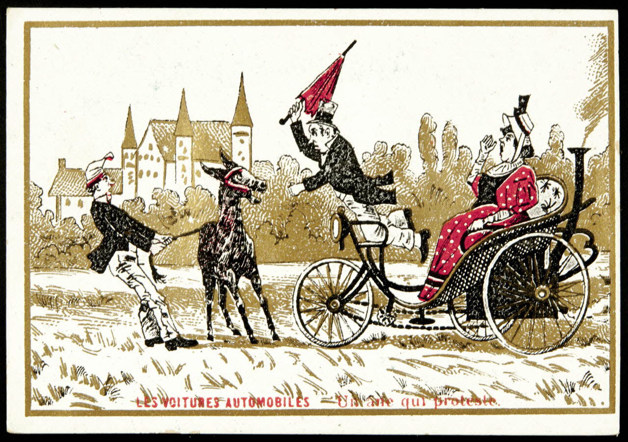 Lessertisseux, Chevalier carte réclame chromo Paris 1878-1914 1996.40.1157.9 Photo