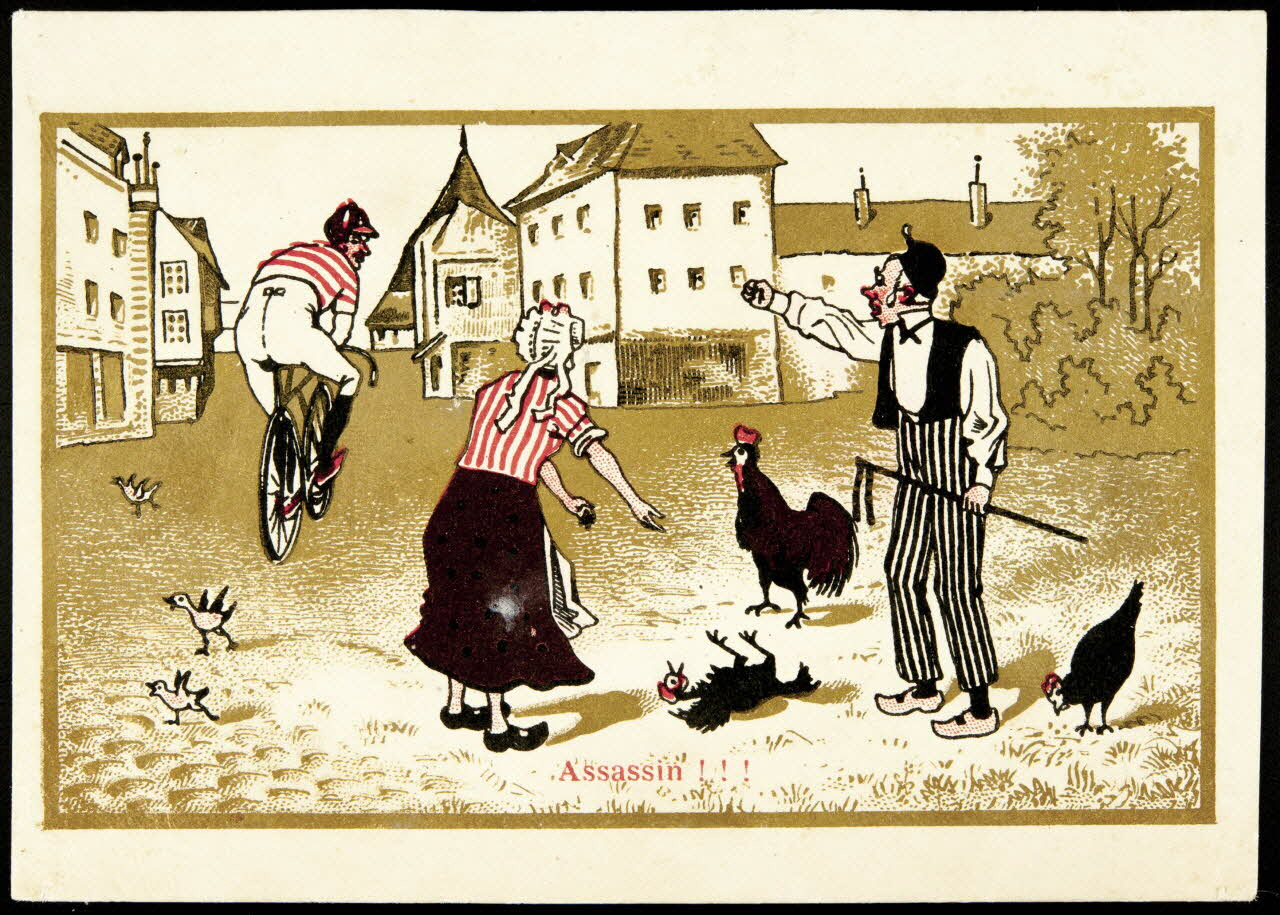 Léopold Verger carte réclame chromo Paris 1878-1914 1996.40.1158.1 Photo