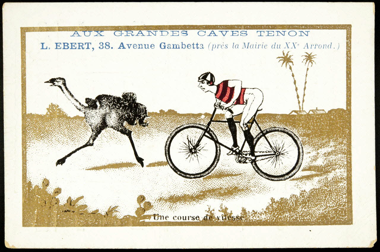 Verger carte réclame chromo Paris 1878-1914 1996.40.1158.8 Photo