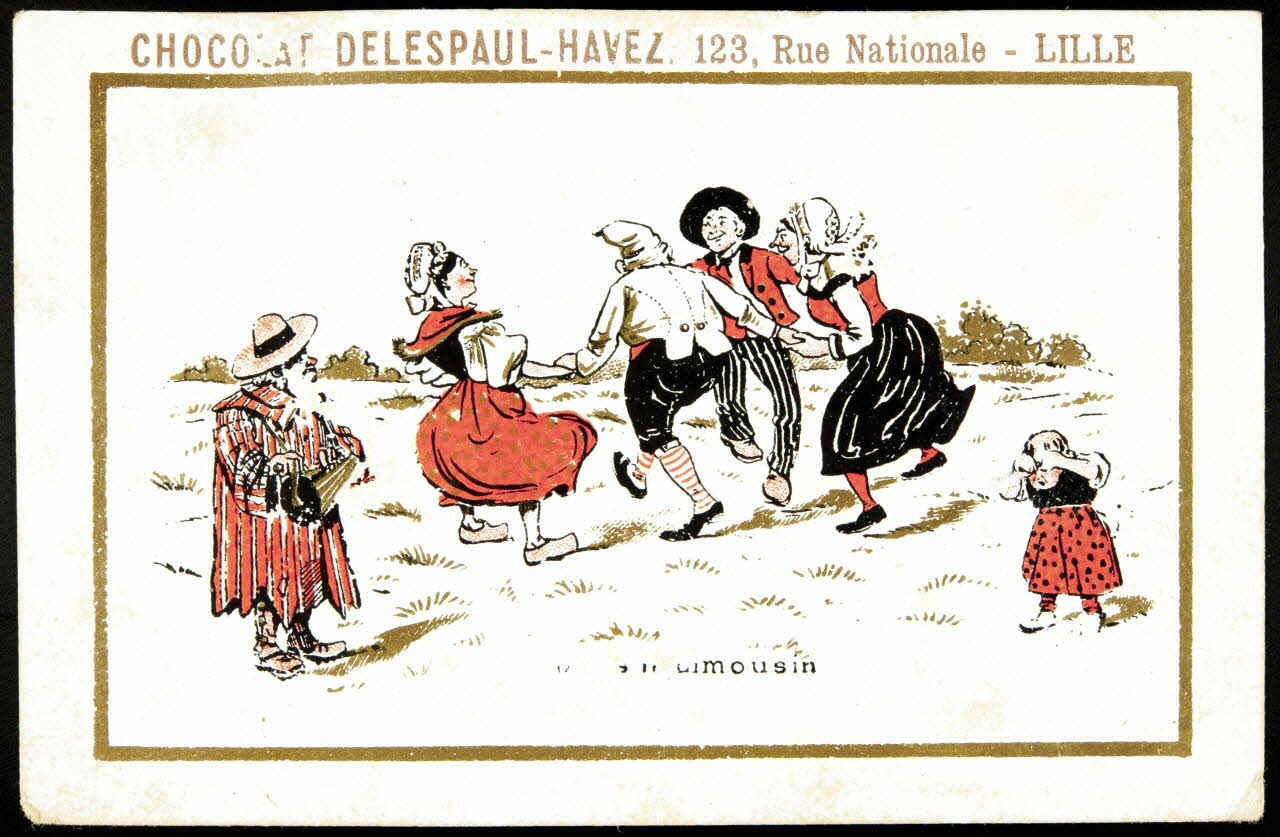 Verger carte réclame chromo Paris 1878-1914 1996.40.1159.1 Photo