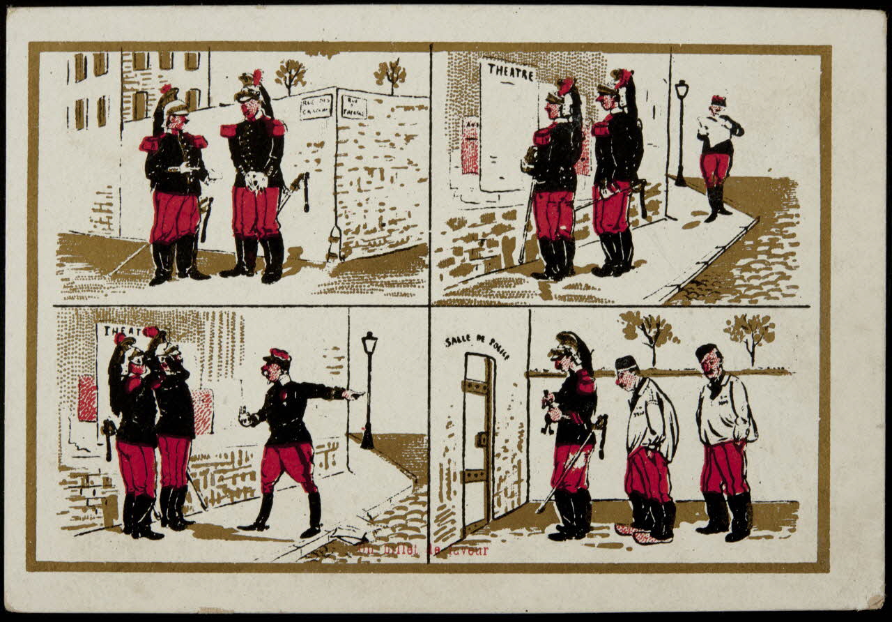 Verger carte réclame chromo Paris 1878-1914 1996.40.1161.1 Photo