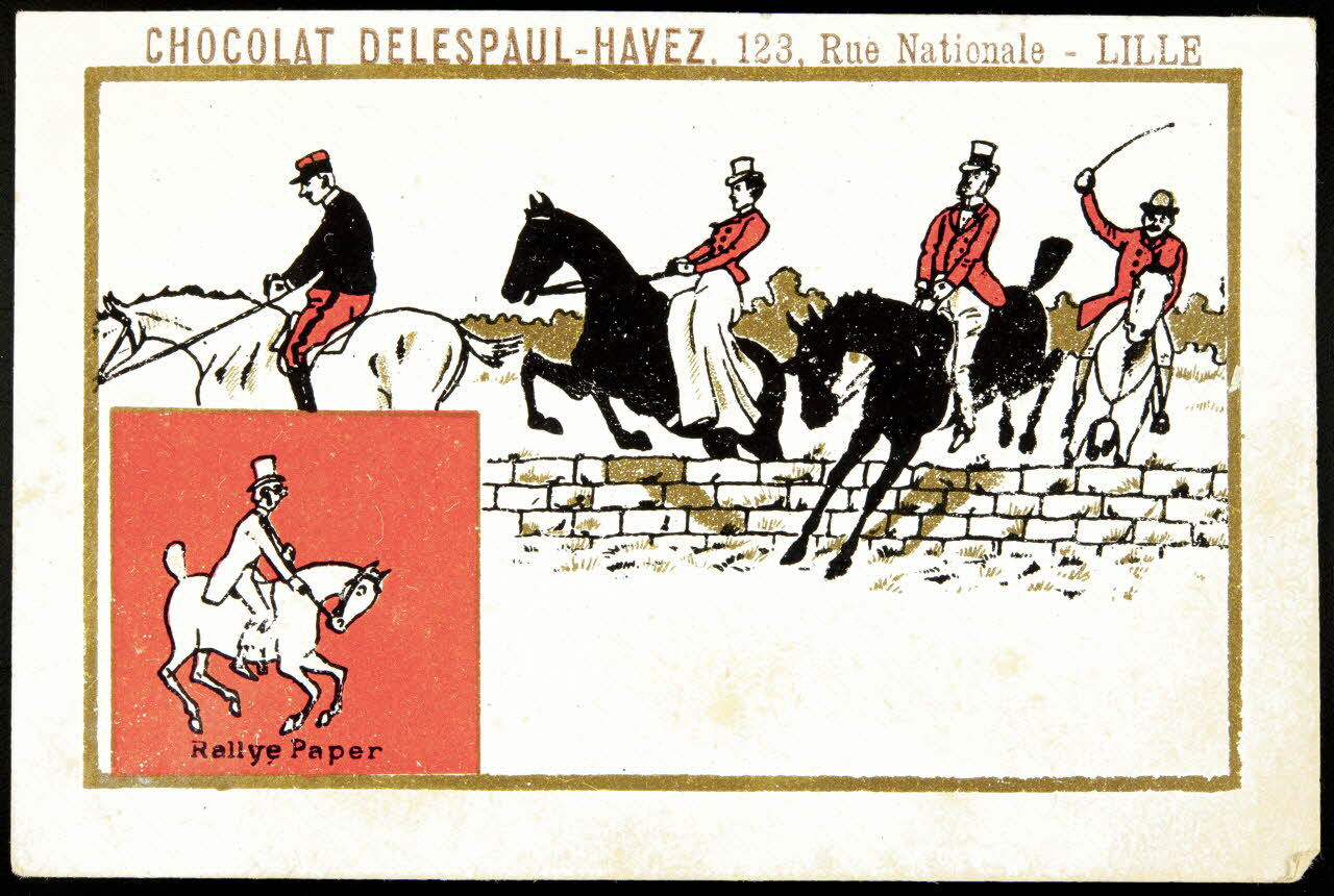 Verger carte réclame chromo Paris 1878-1914 1996.40.1162.3 Photo