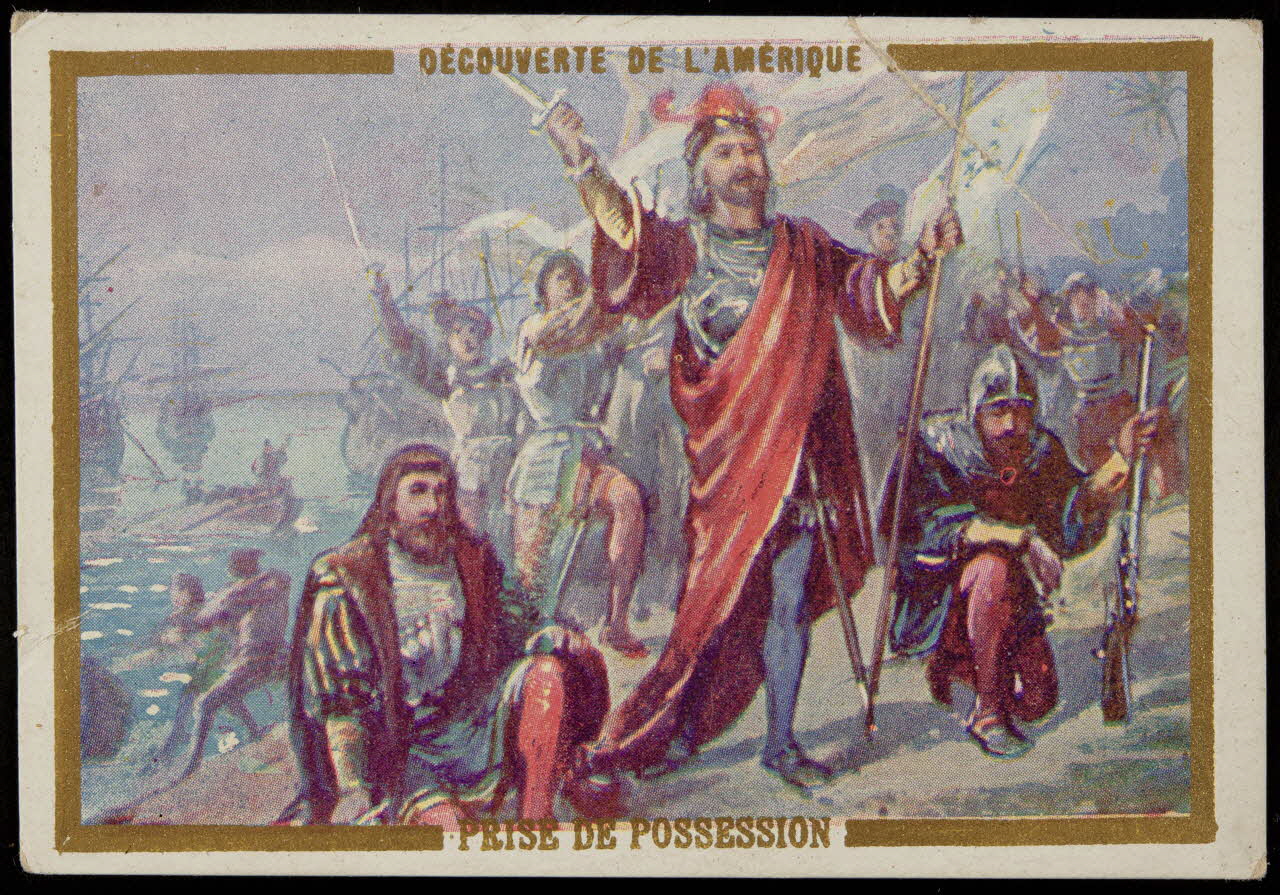 Léopold Verger carte réclame chromo Paris 1878-1914 1996.40.1166.2 Photo