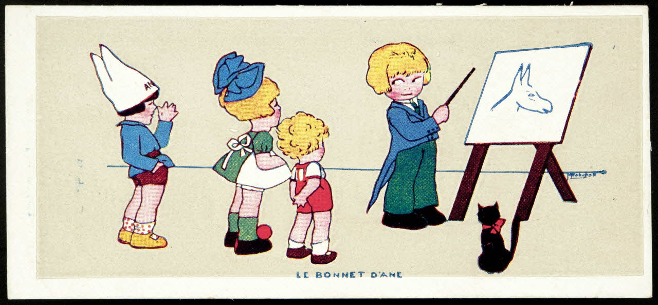 Léopold Verger ; Vonosek M. carte réclame chromo Paris 1878-1914 1996.40.1167.2 Photo