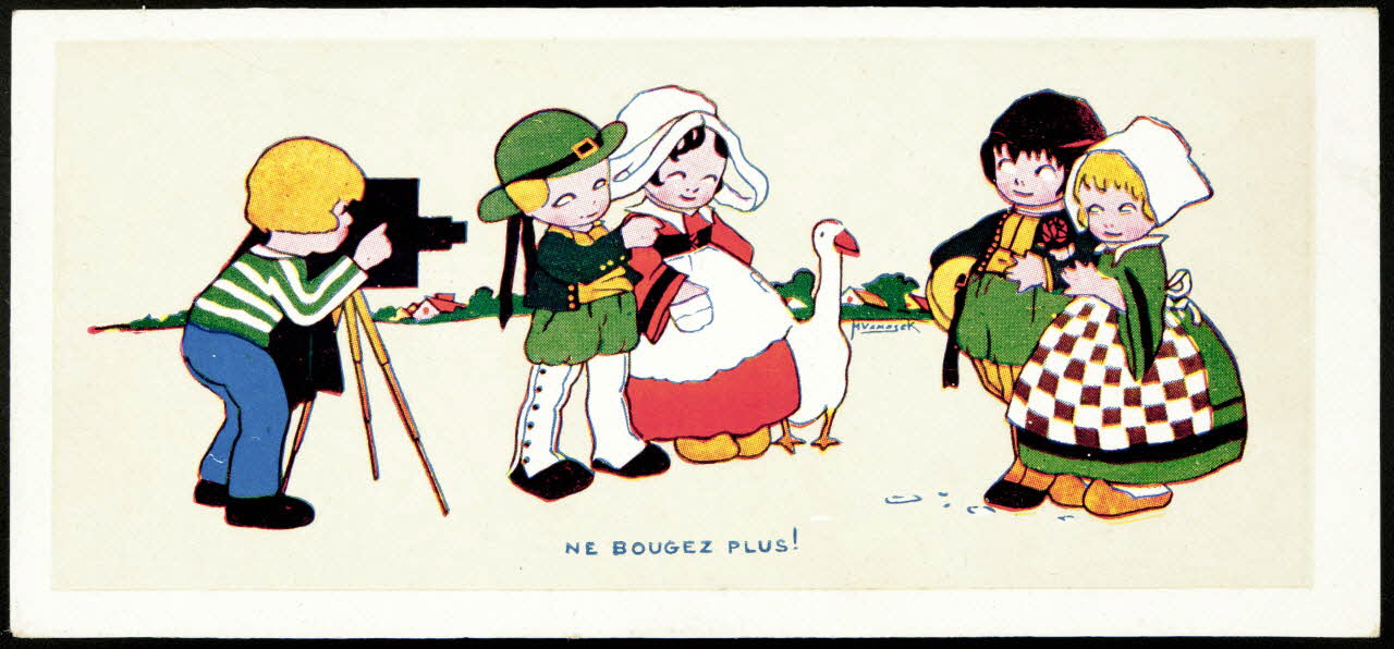 Léopold Verger ; Vonosek M. carte réclame chromo Paris 1878-1914 1996.40.1167.4 Photo