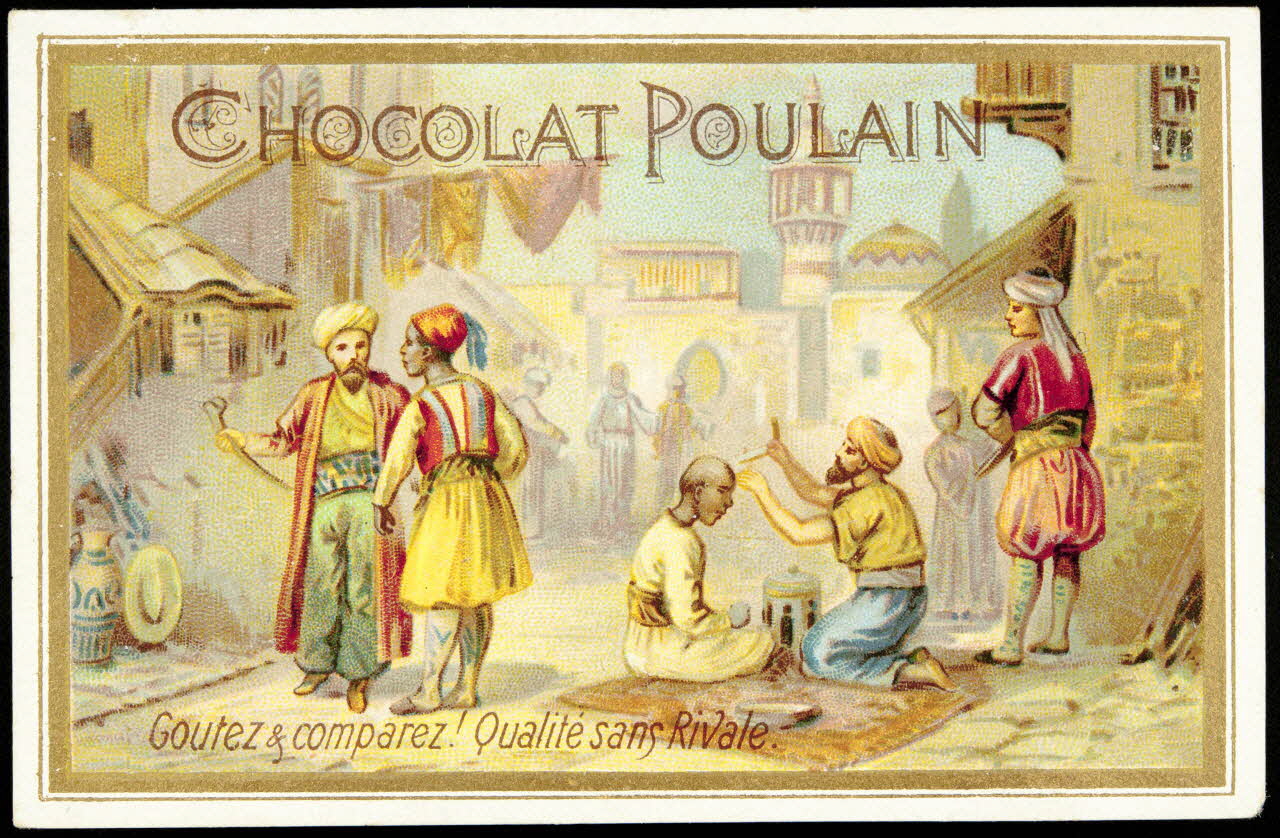 Verger carte réclame chromo Paris 1878-1914 1996.40.1168.2 Photo