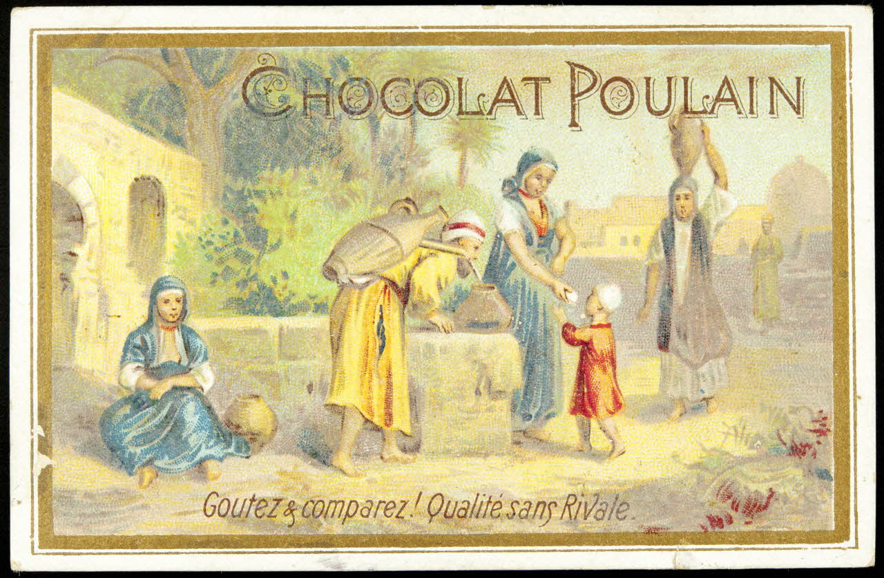 Verger carte réclame chromo Paris 1878-1914 1996.40.1168.3 Photo