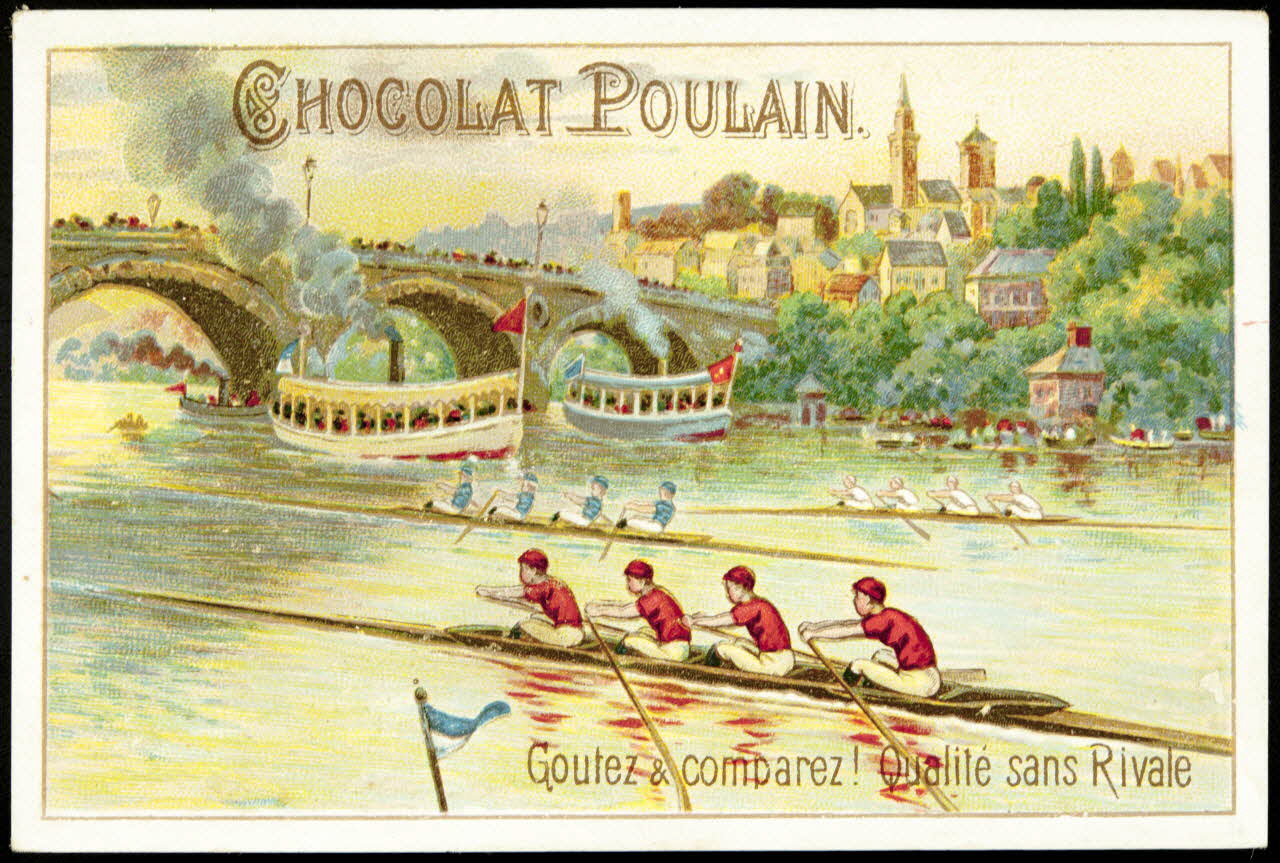 Verger carte réclame chromo Paris 1878-1914 1996.40.1169.2 Photo