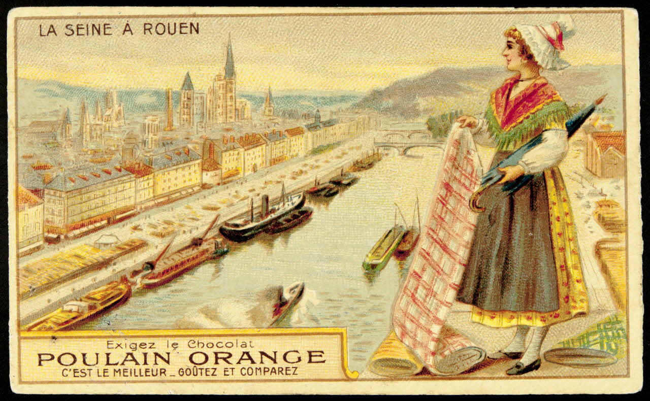 Verger carte réclame chromo Paris 1878-1914 1996.40.1170.1 Photo